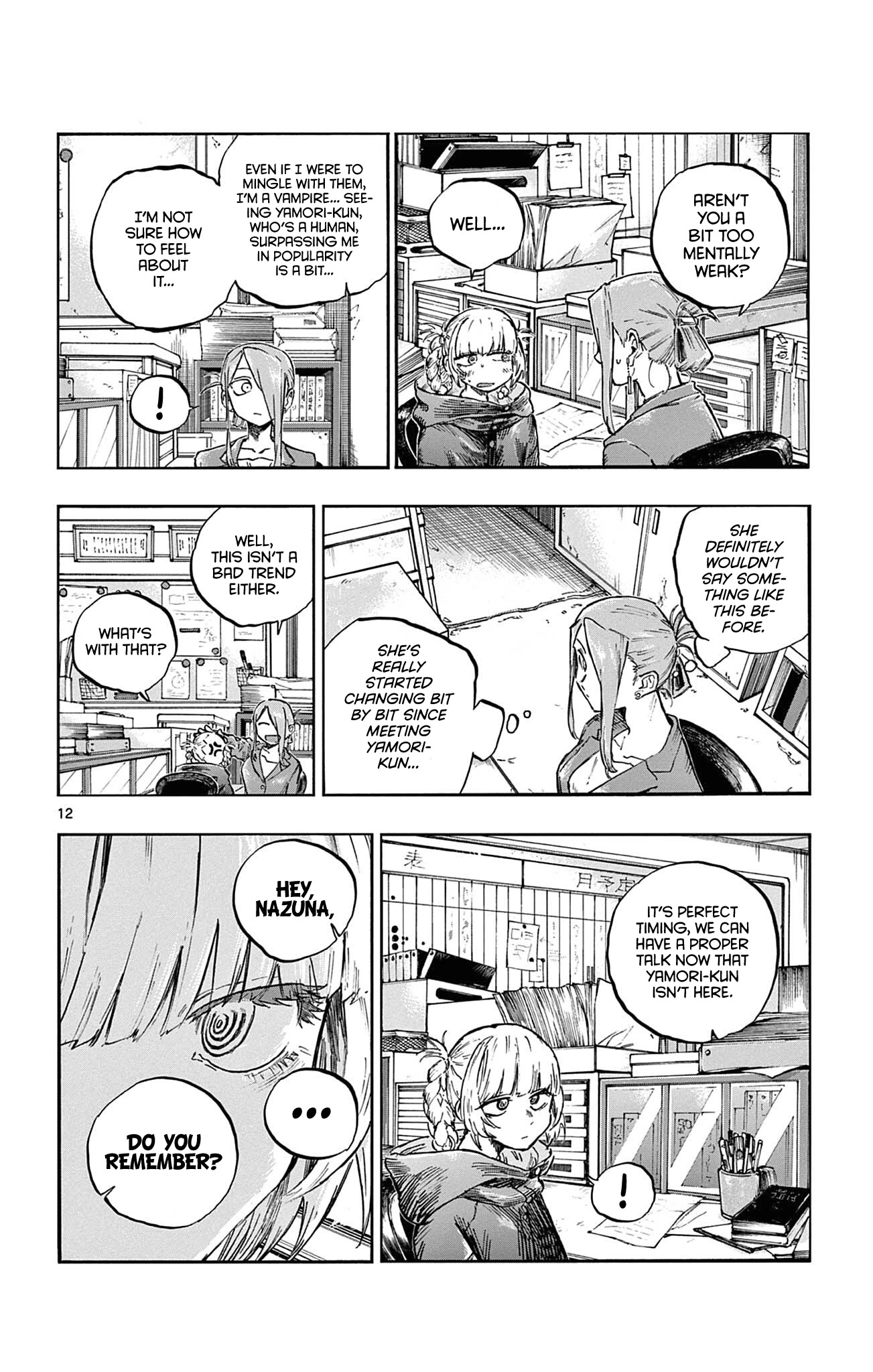 Yofukashi no Uta chapter 70 page 12