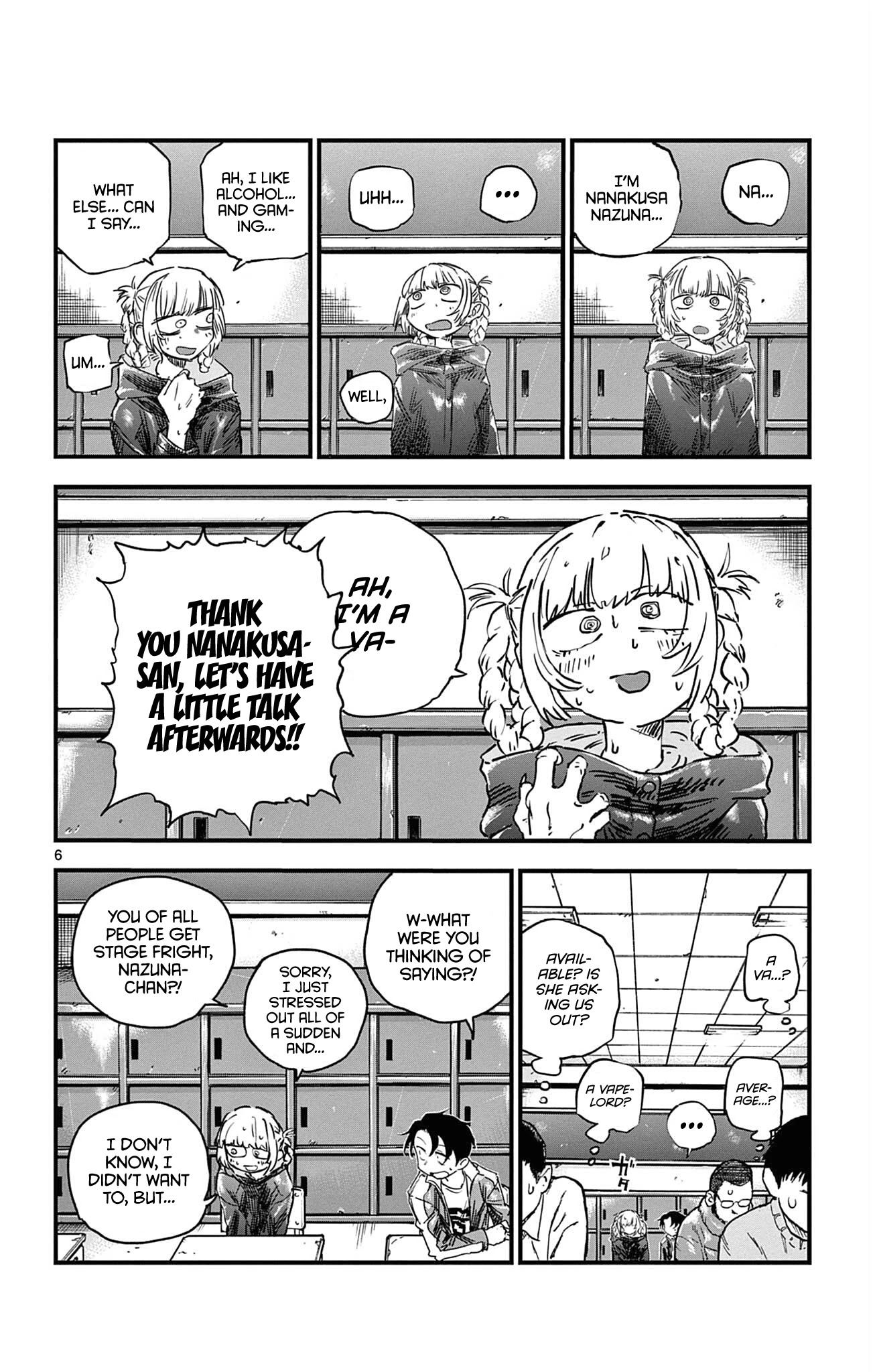 Yofukashi no Uta chapter 70 page 6