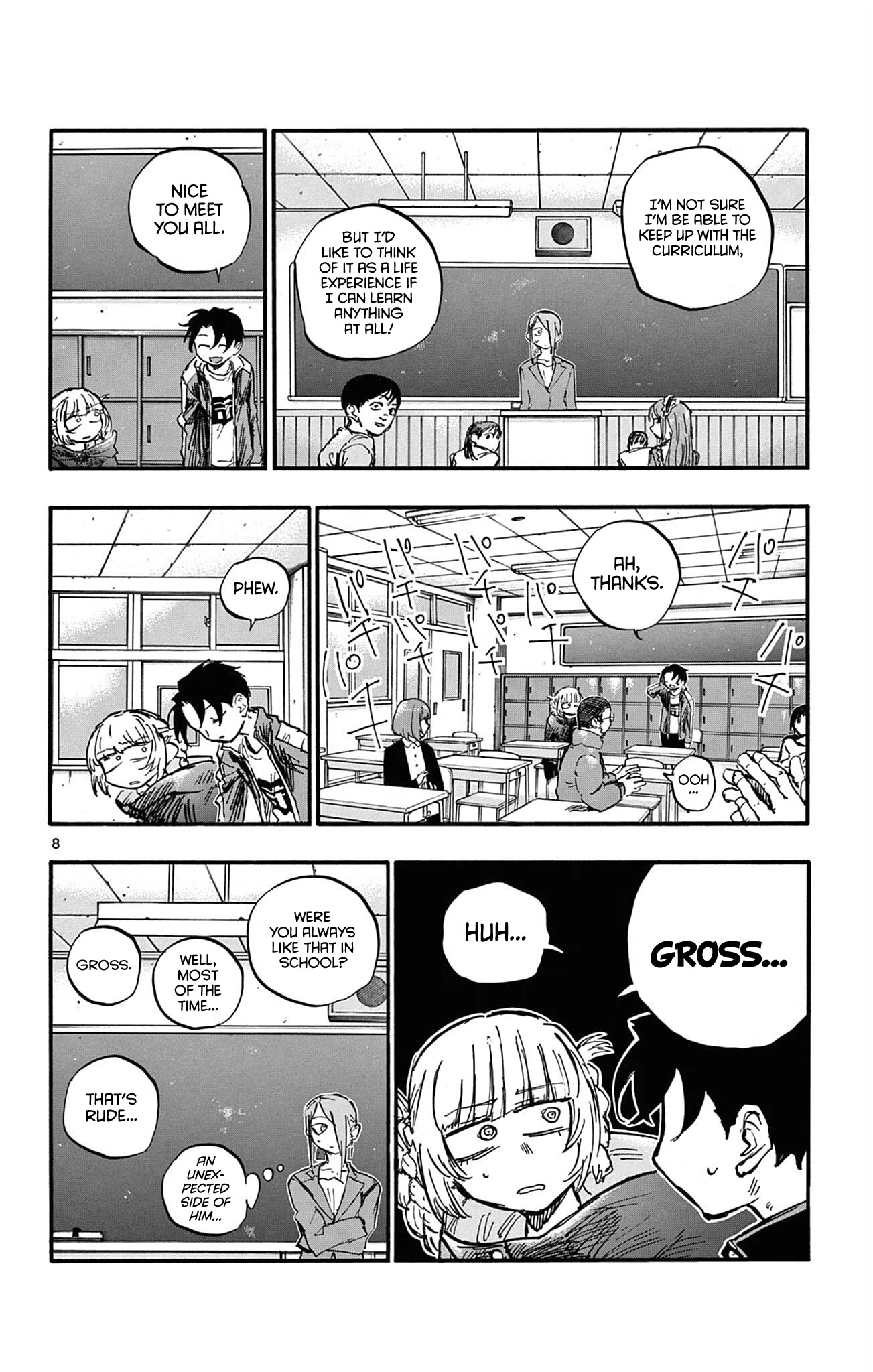 Yofukashi no Uta chapter 70 page 8