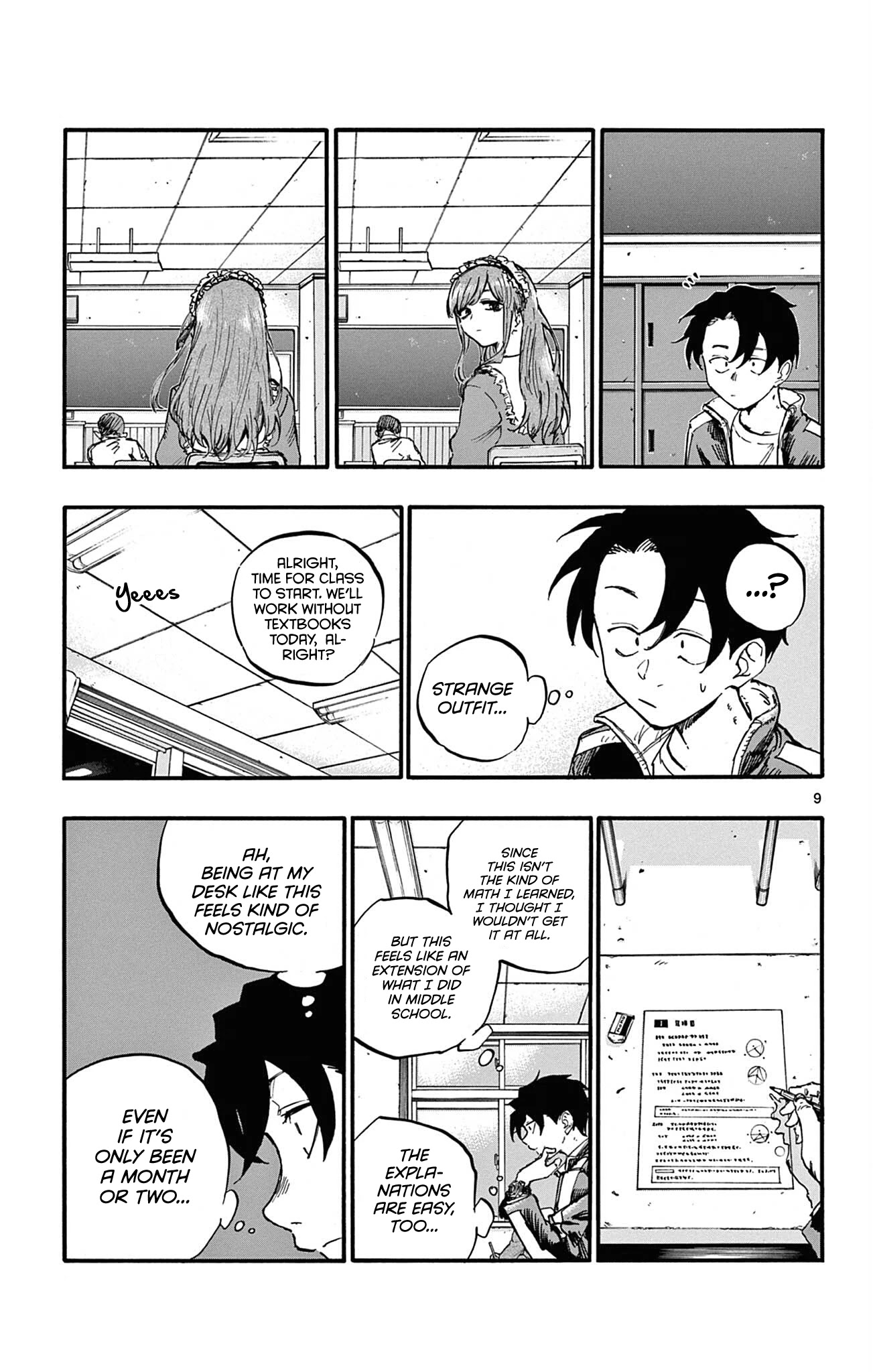 Yofukashi no Uta chapter 70 page 9