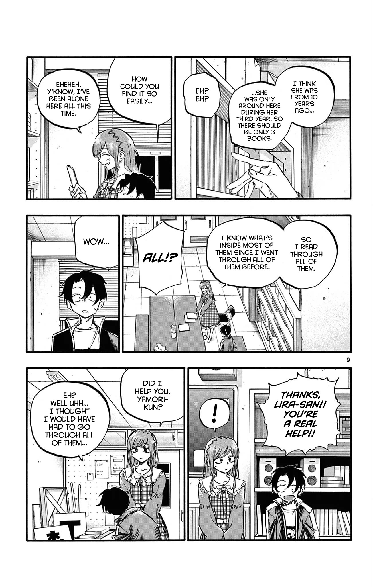 Yofukashi no Uta chapter 73 page 9