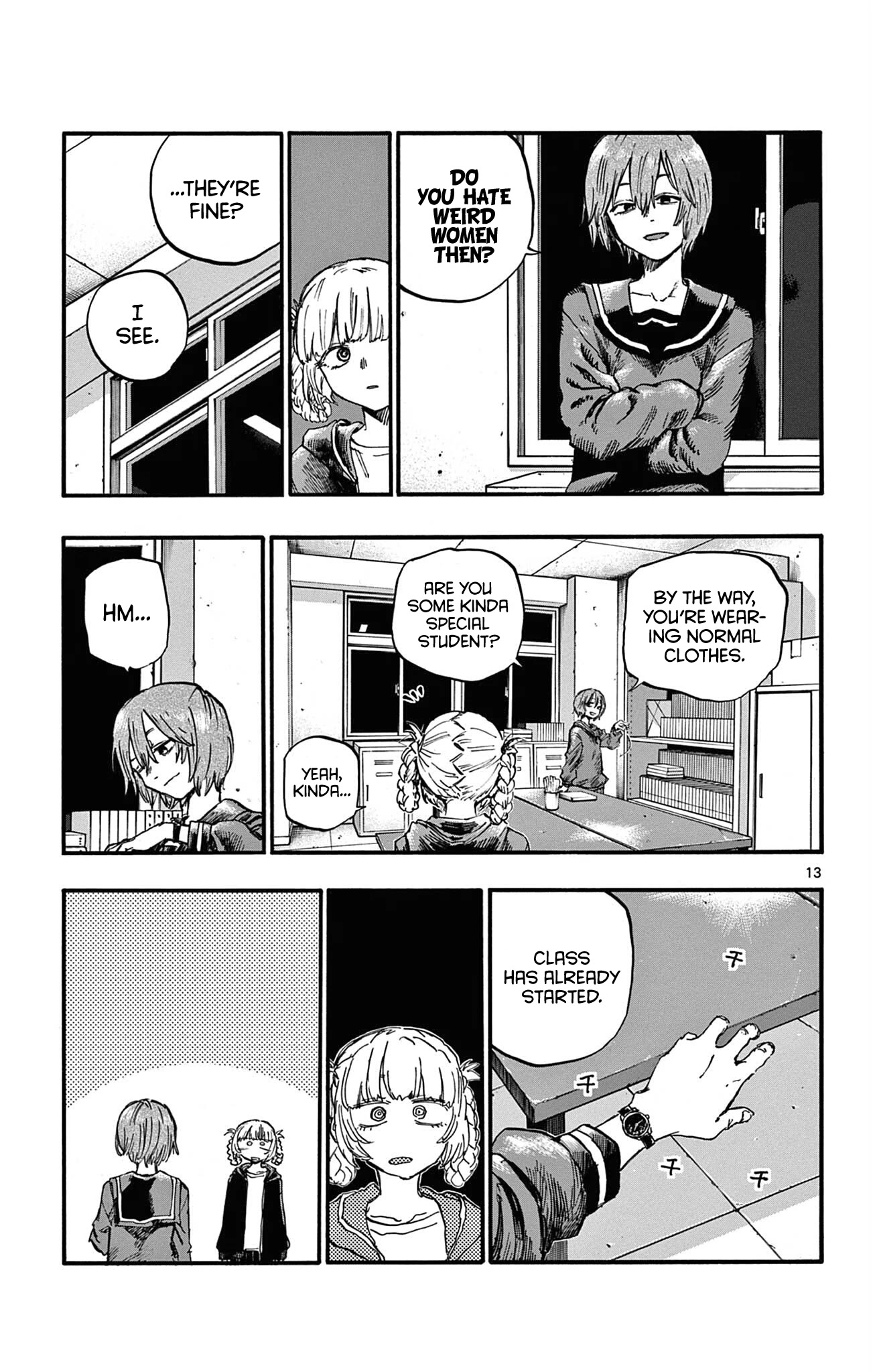 Yofukashi no Uta chapter 75 page 13