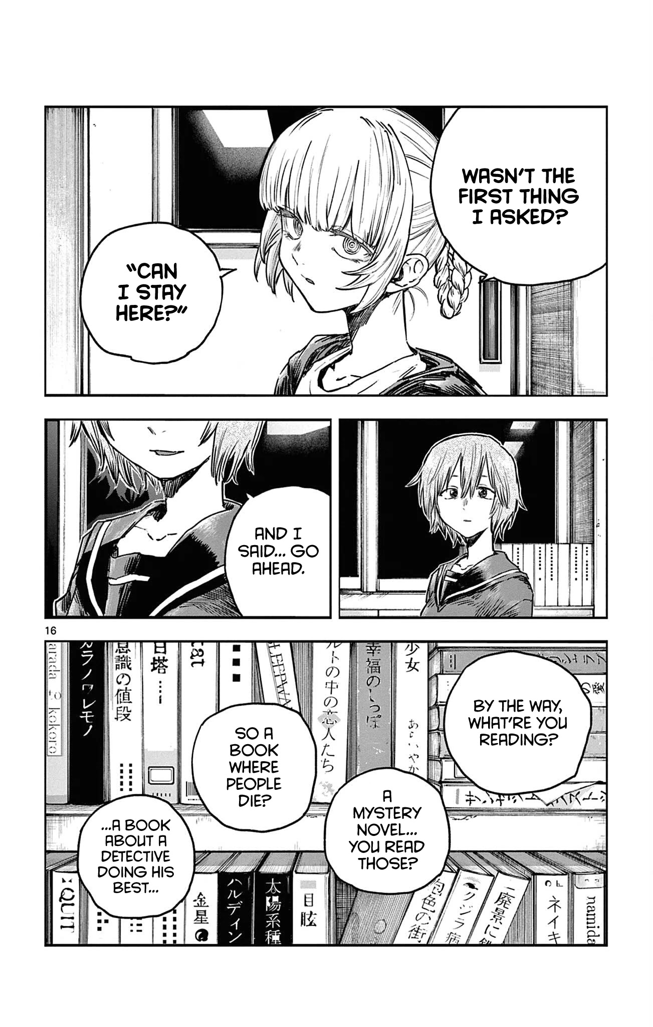 Yofukashi no Uta chapter 75 page 16