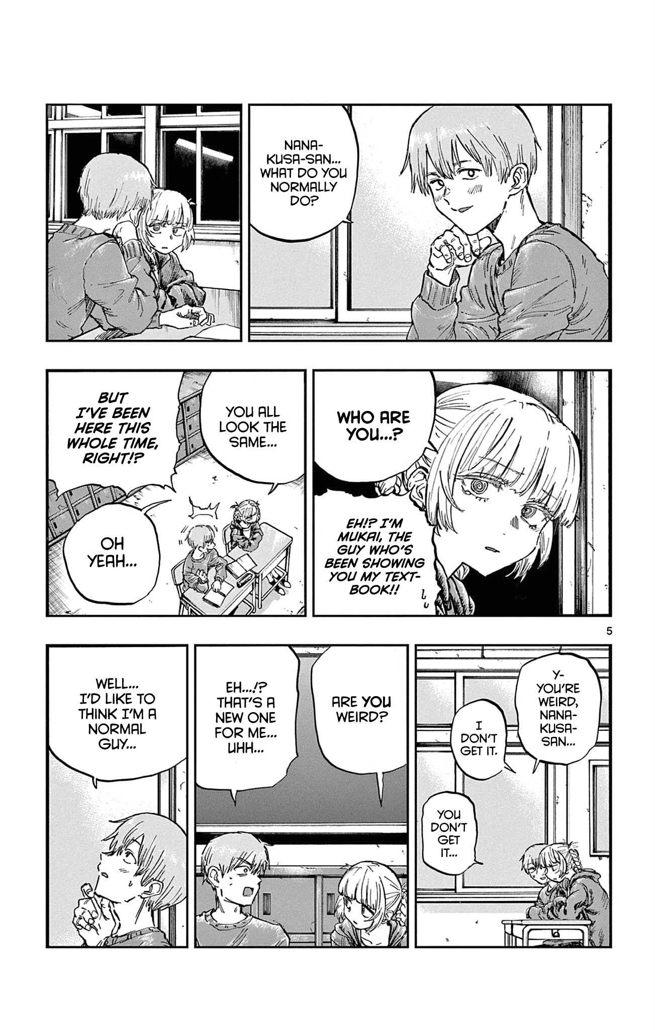 Yofukashi no Uta chapter 75 page 5