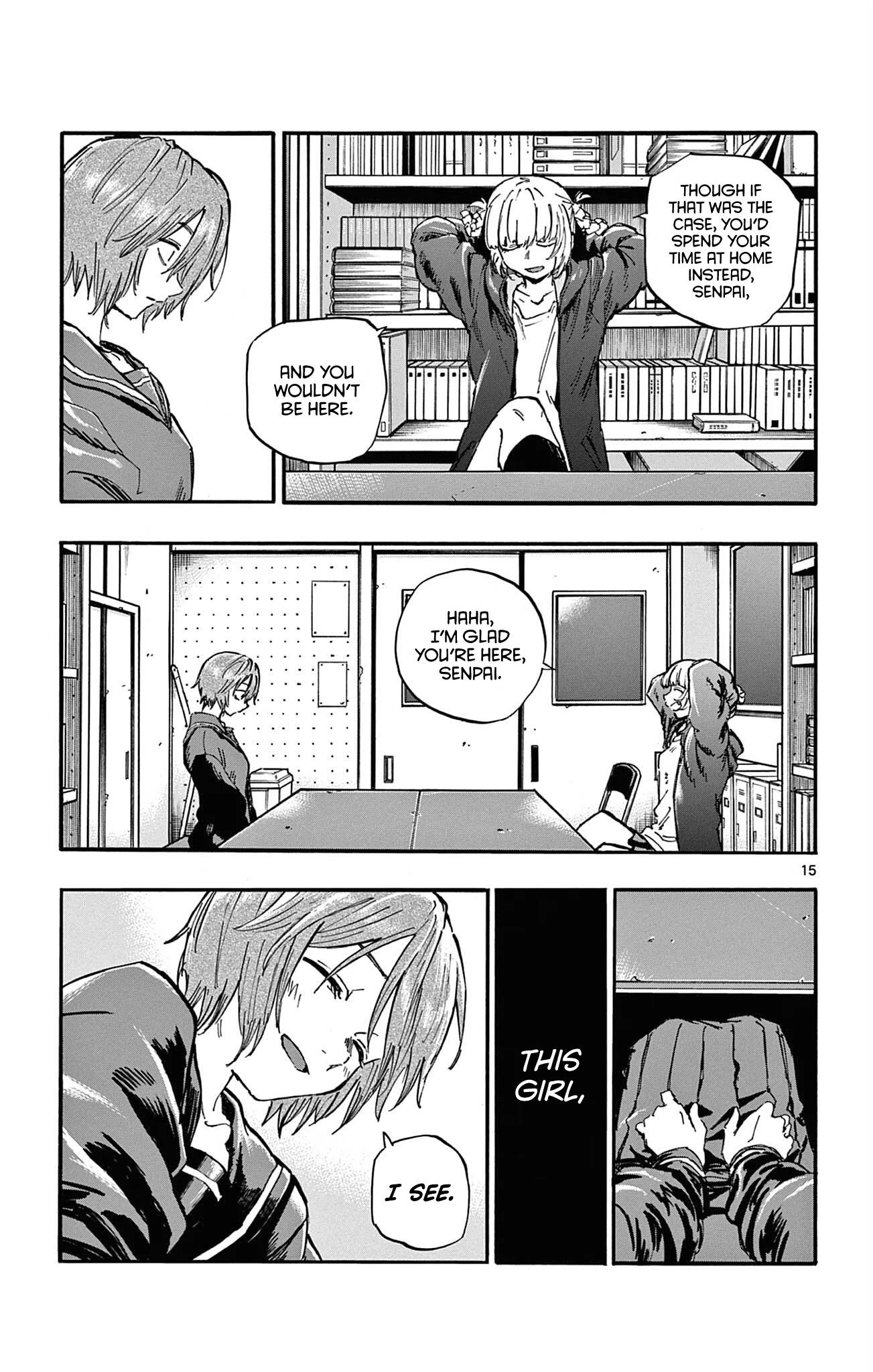 Yofukashi no Uta chapter 76 page 15