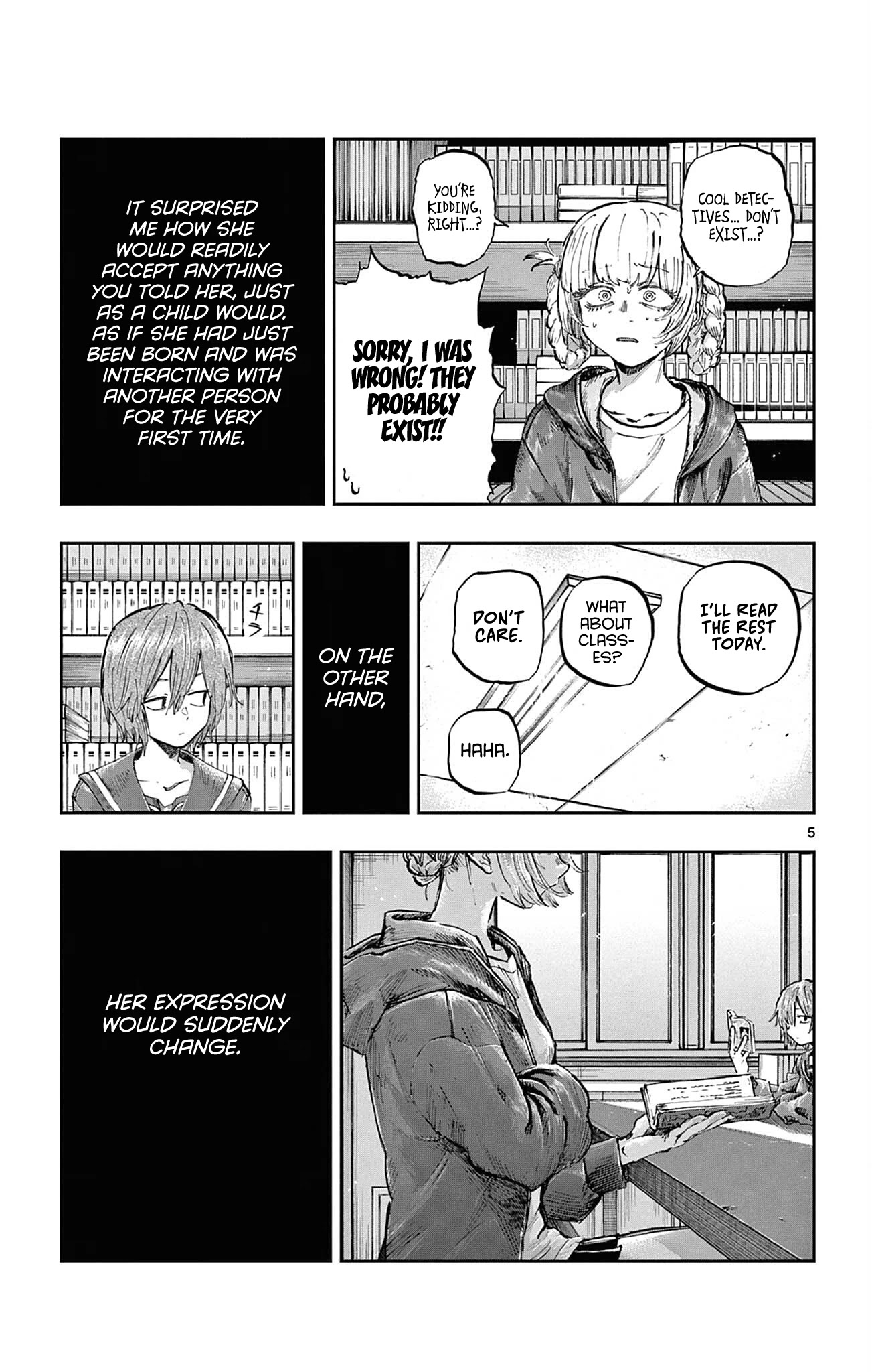 Yofukashi no Uta chapter 76 page 5