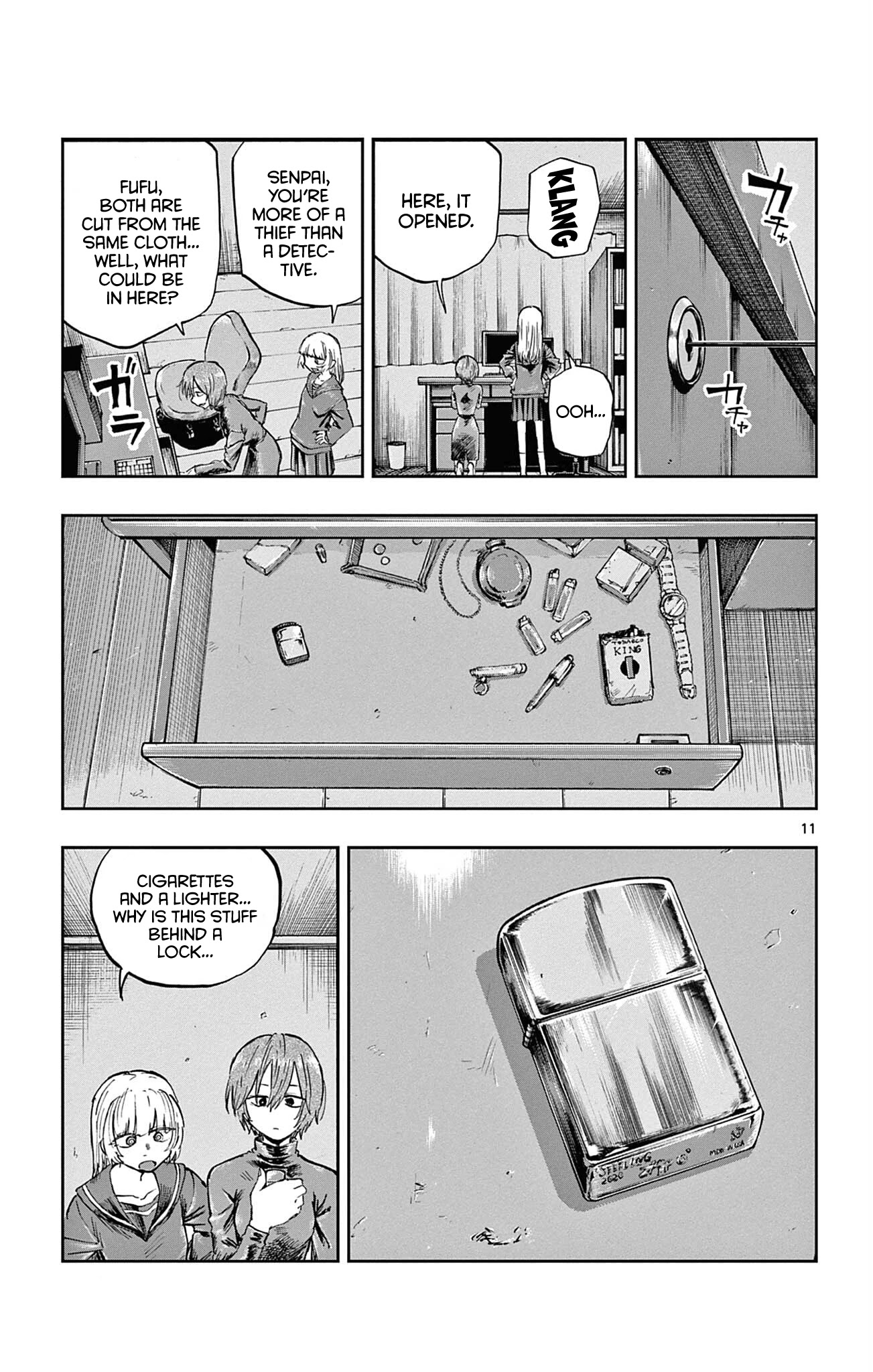 Yofukashi no Uta chapter 77 page 11