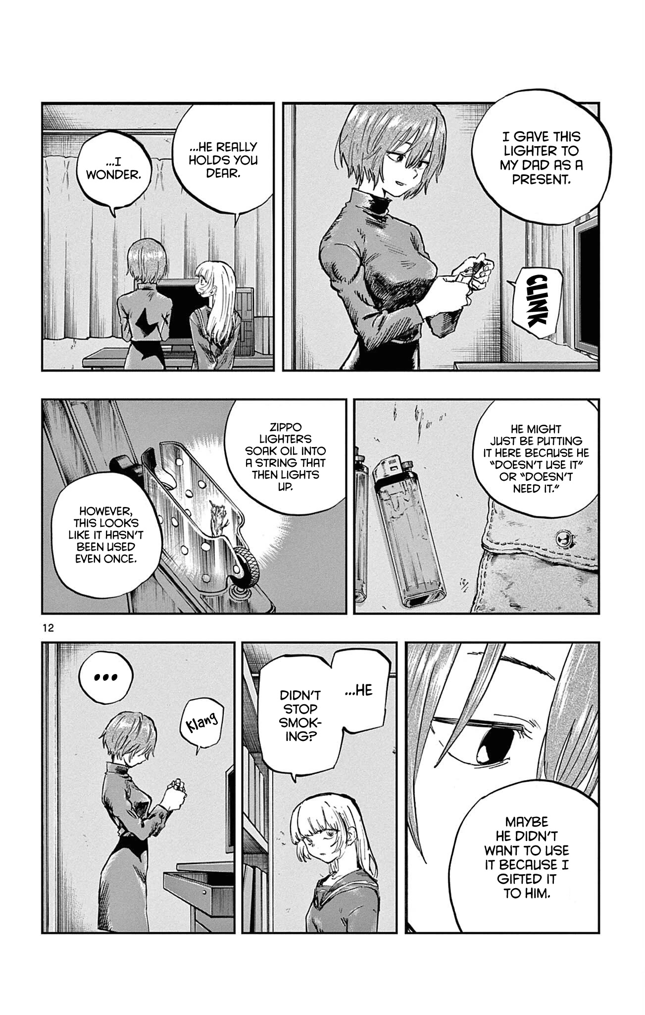 Yofukashi no Uta chapter 77 page 12