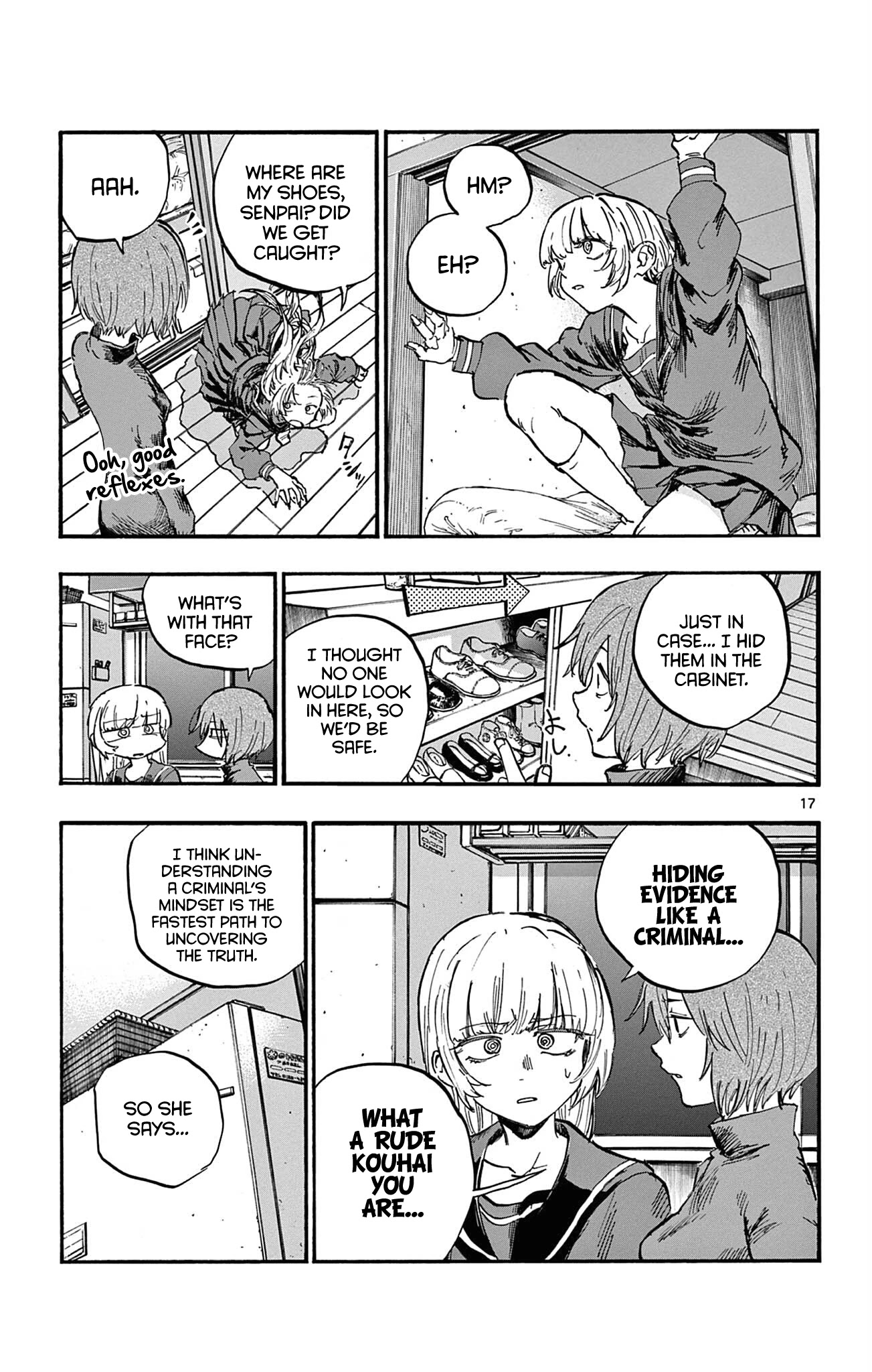 Yofukashi no Uta chapter 77 page 17