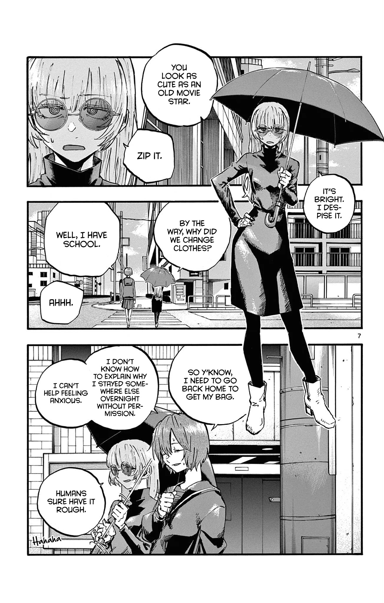 Yofukashi no Uta chapter 79 page 7