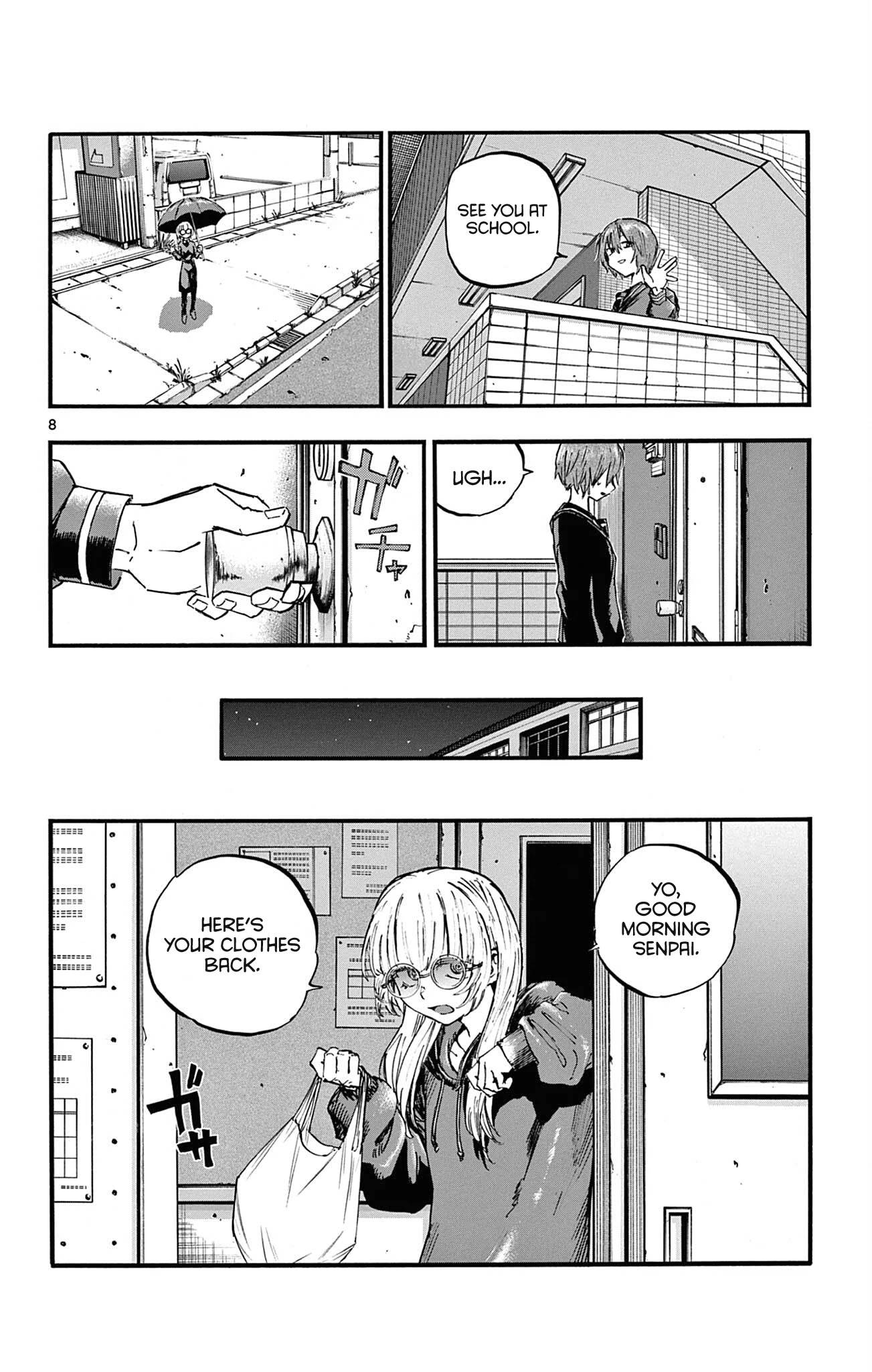 Yofukashi no Uta chapter 79 page 8