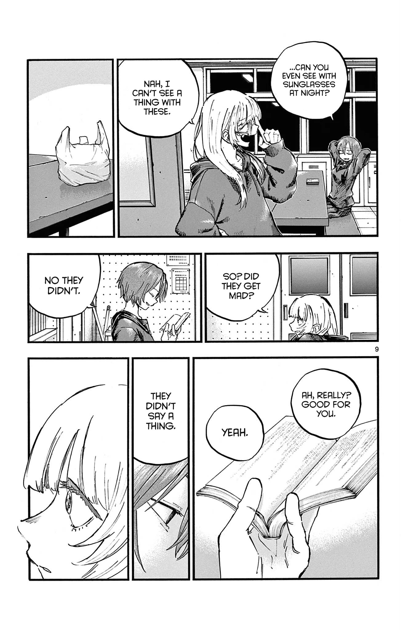 Yofukashi no Uta chapter 79 page 9