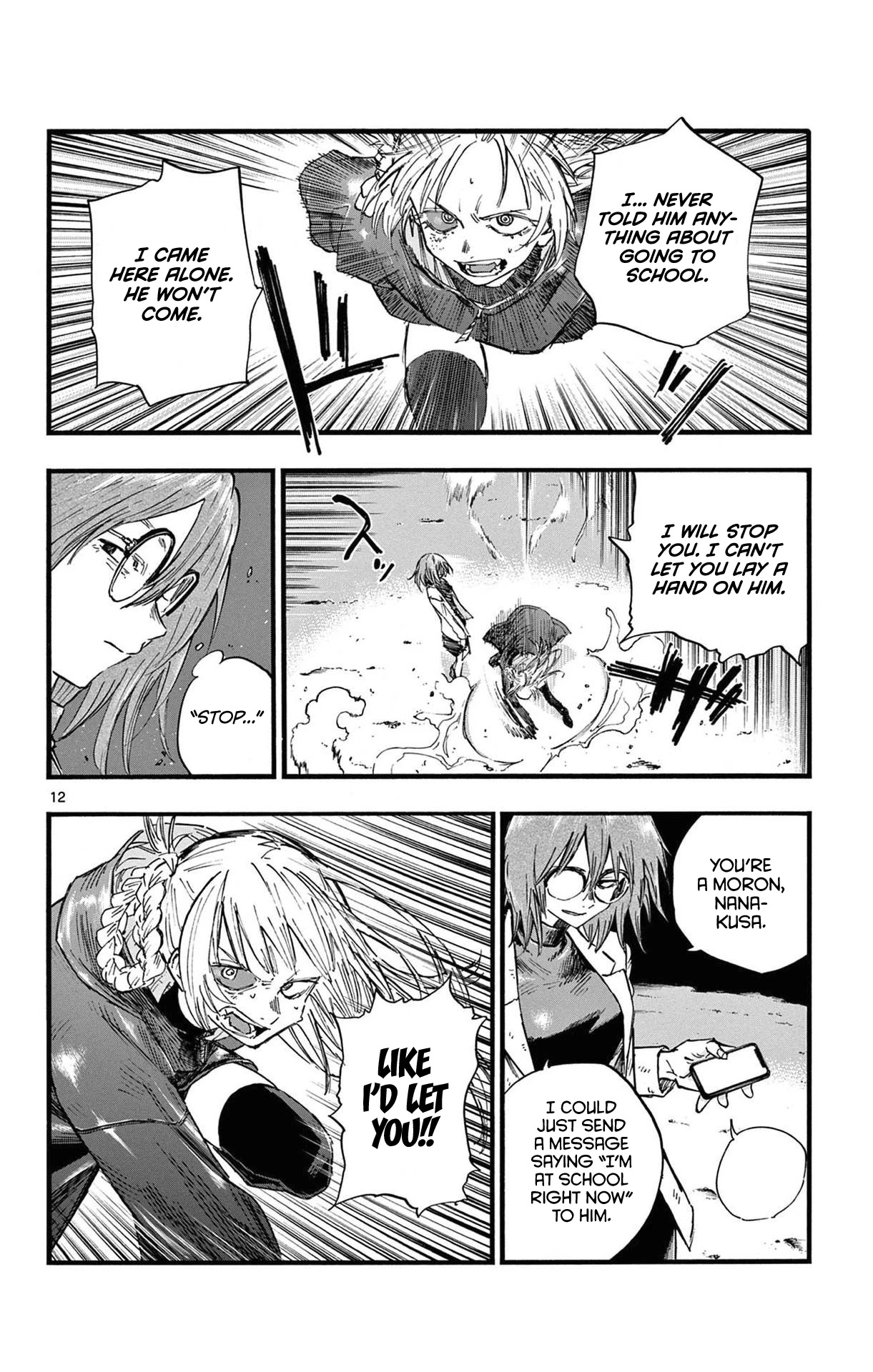 Yofukashi no Uta chapter 88 page 12