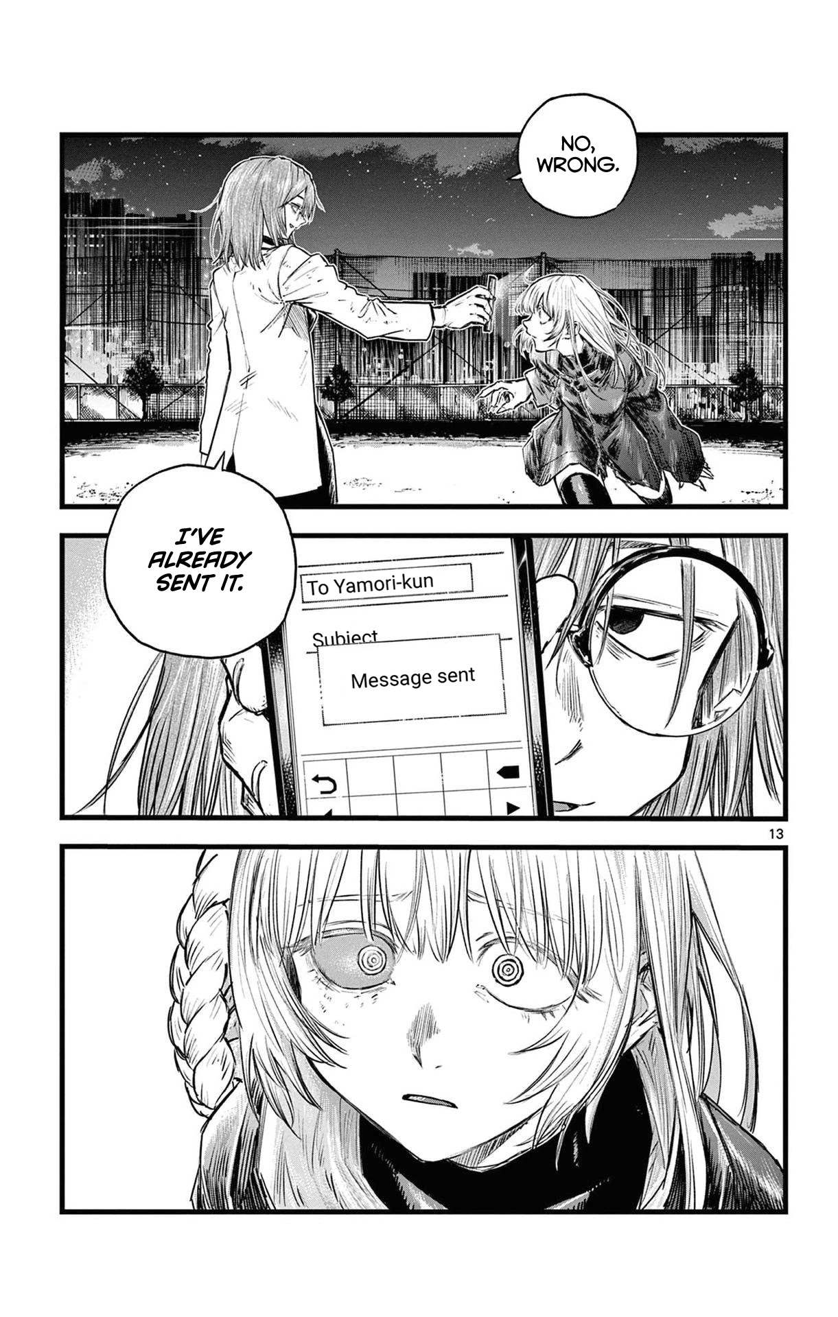 Yofukashi no Uta chapter 88 page 13