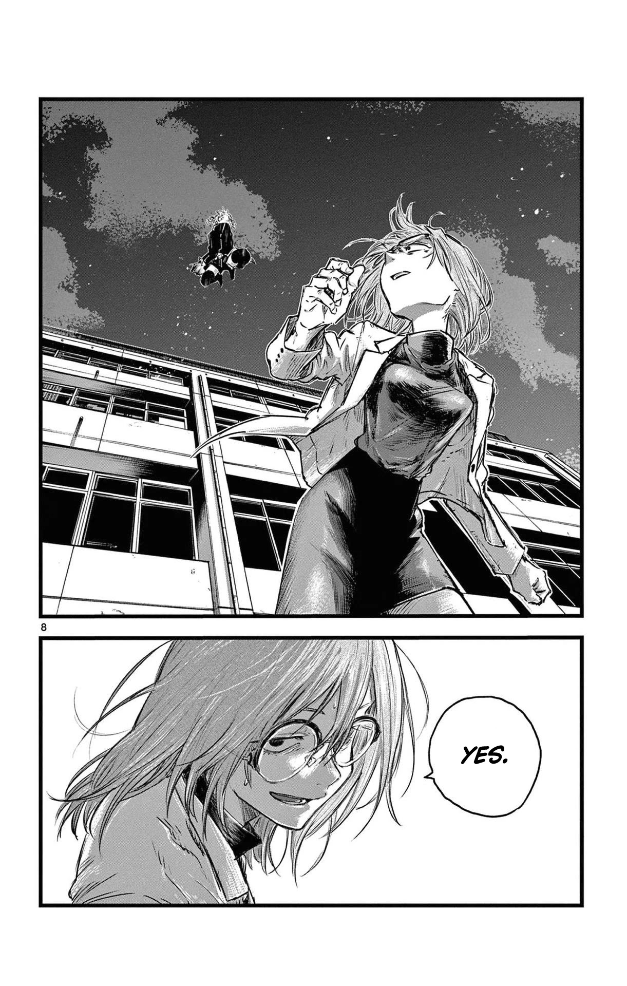 Yofukashi no Uta chapter 88 page 8