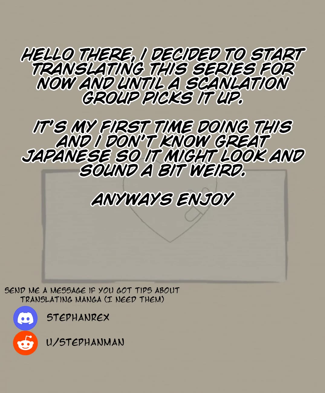 You are a Four Leaf Clover chapter 1 page 1