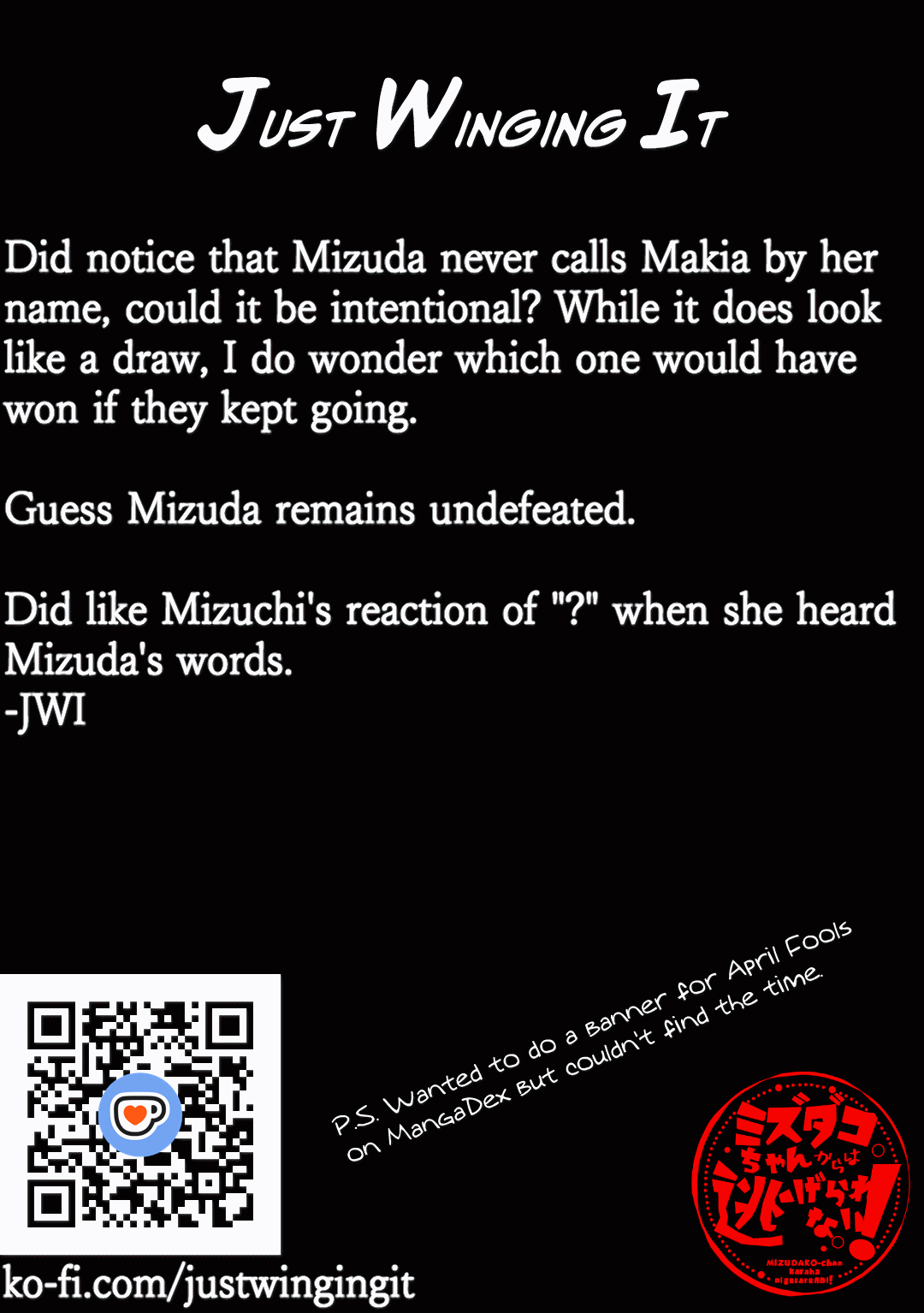 You Can’t Escape From Mizudako-chan! chapter 22 page 27