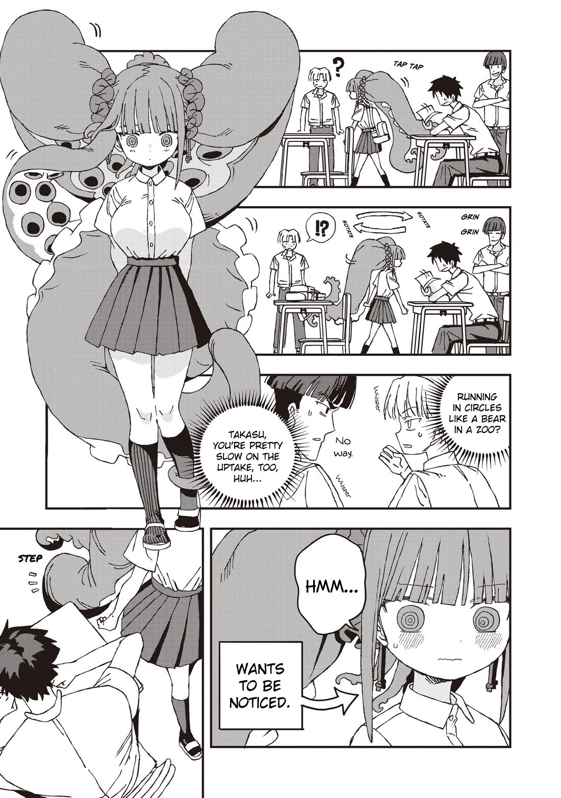 You Can’t Escape From Mizudako-chan! chapter 31 page 3