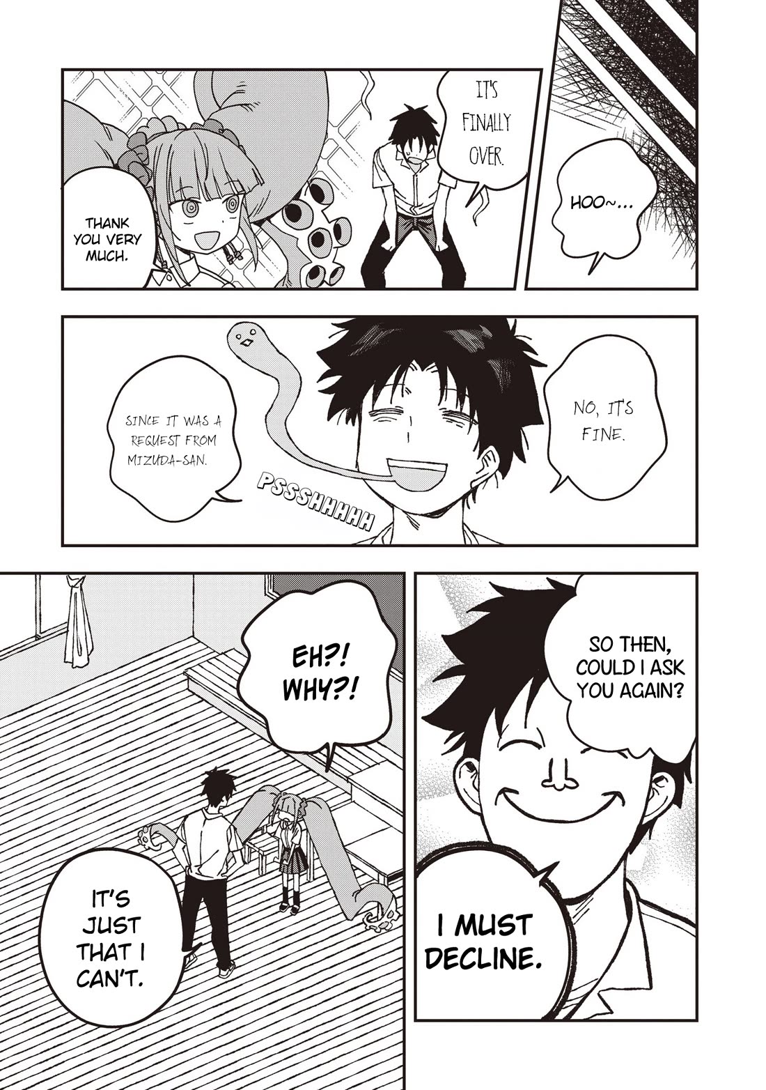 You Can’t Escape From Mizudako-chan! chapter 32 page 21