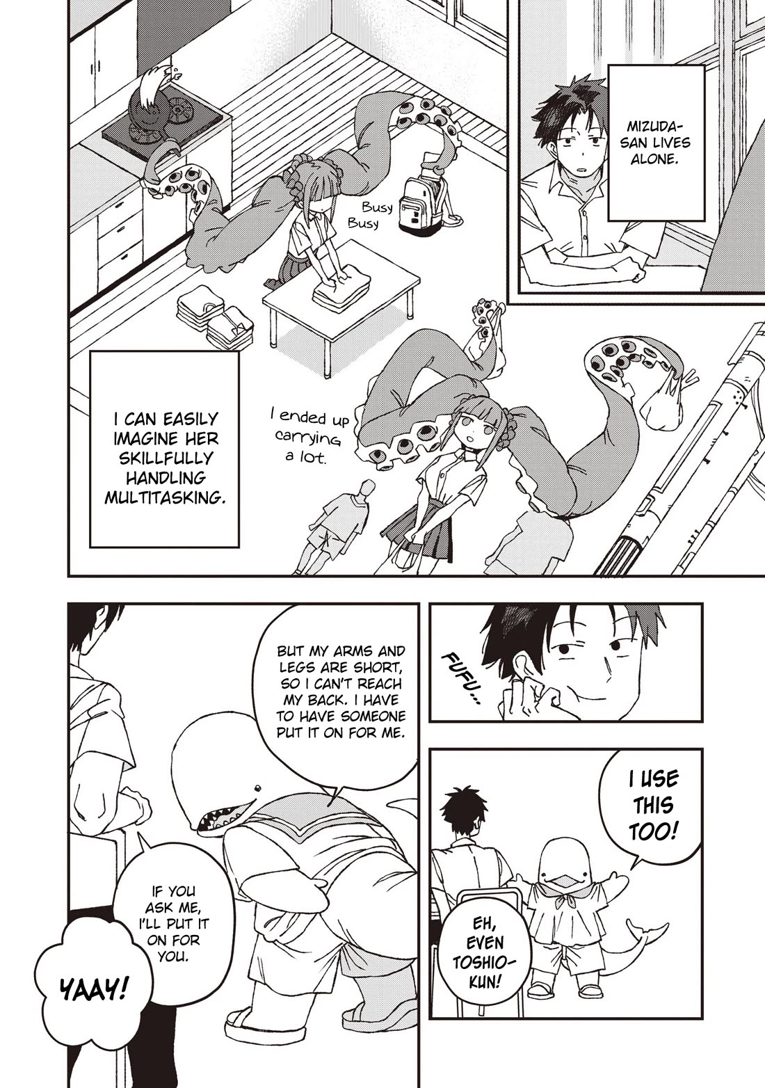 You Can’t Escape From Mizudako-chan! chapter 32 page 4