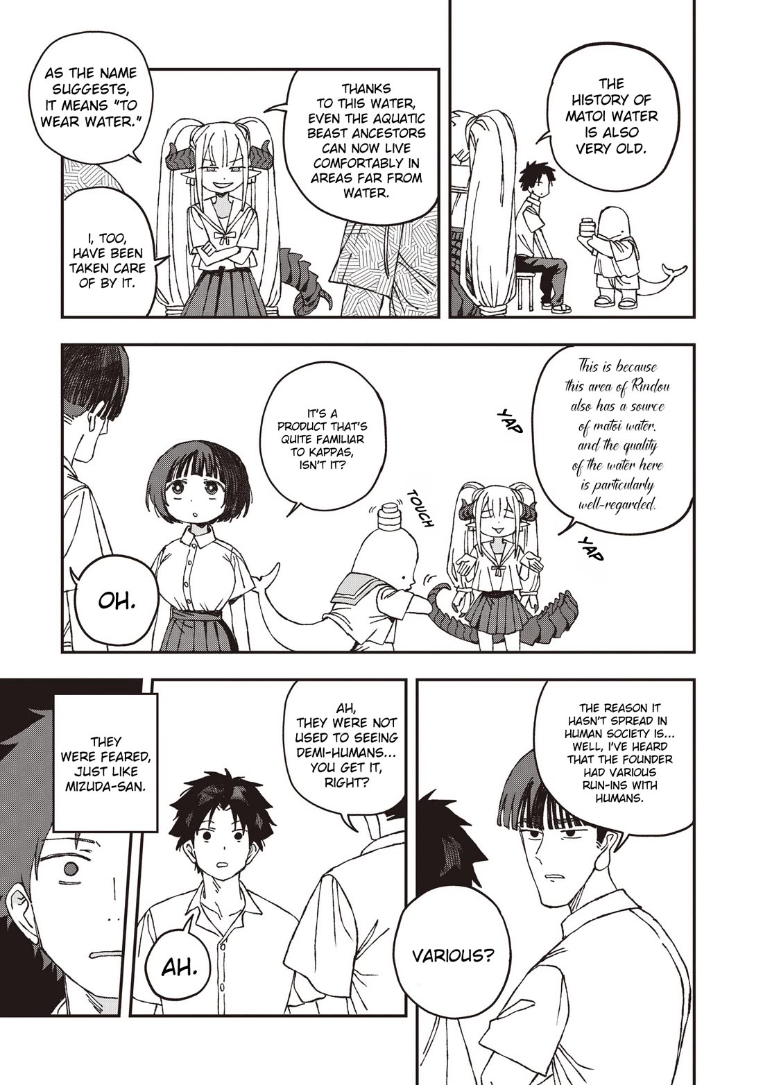 You Can’t Escape From Mizudako-chan! chapter 32 page 5