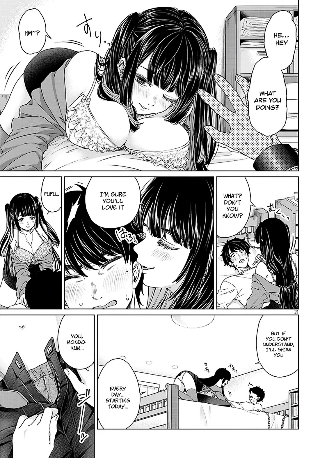 You Can't Escape From Tatsumigahara-san's Love chapter 1 page 20