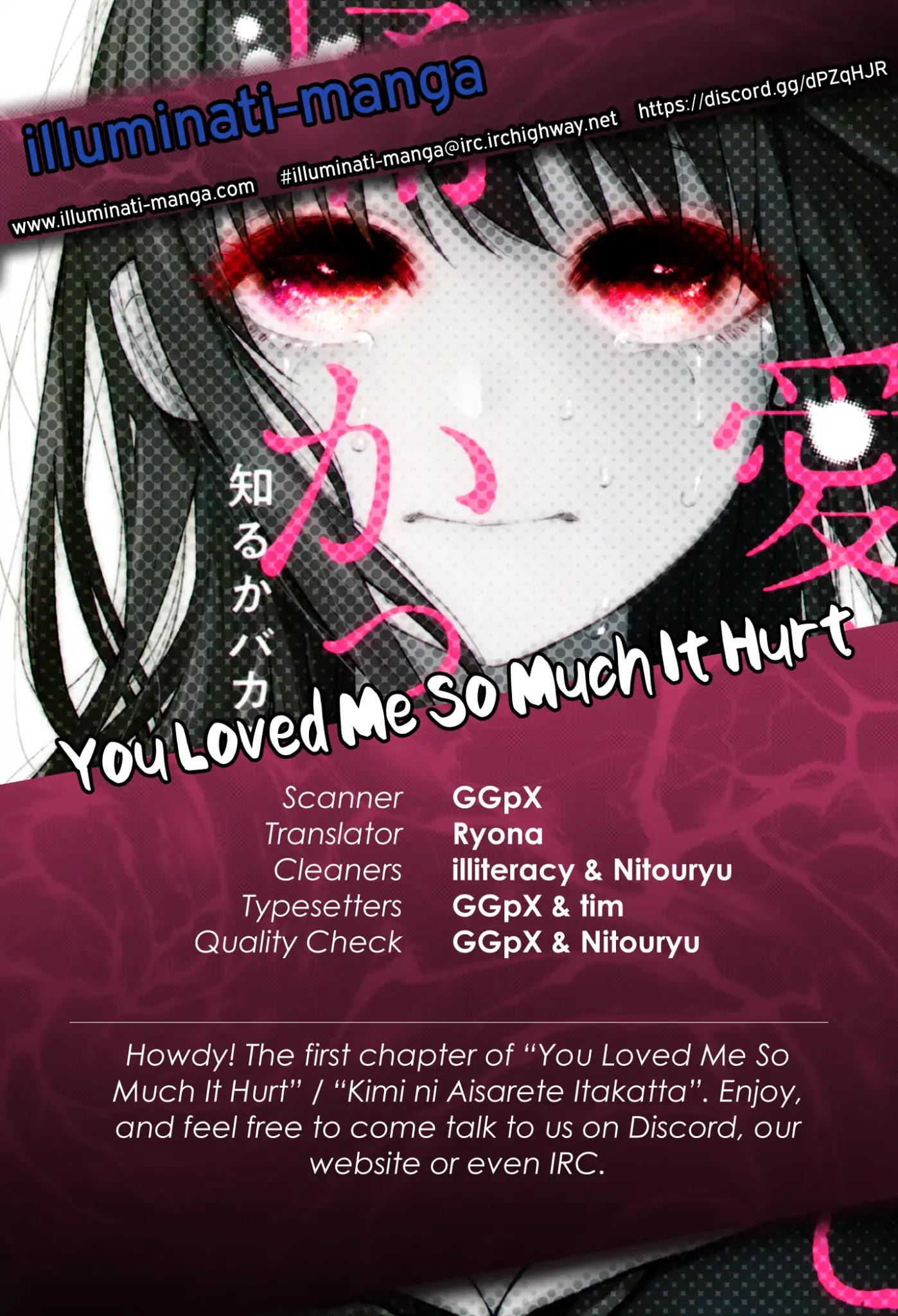 You Loved Me So Much It Hurt chapter 1 page 1