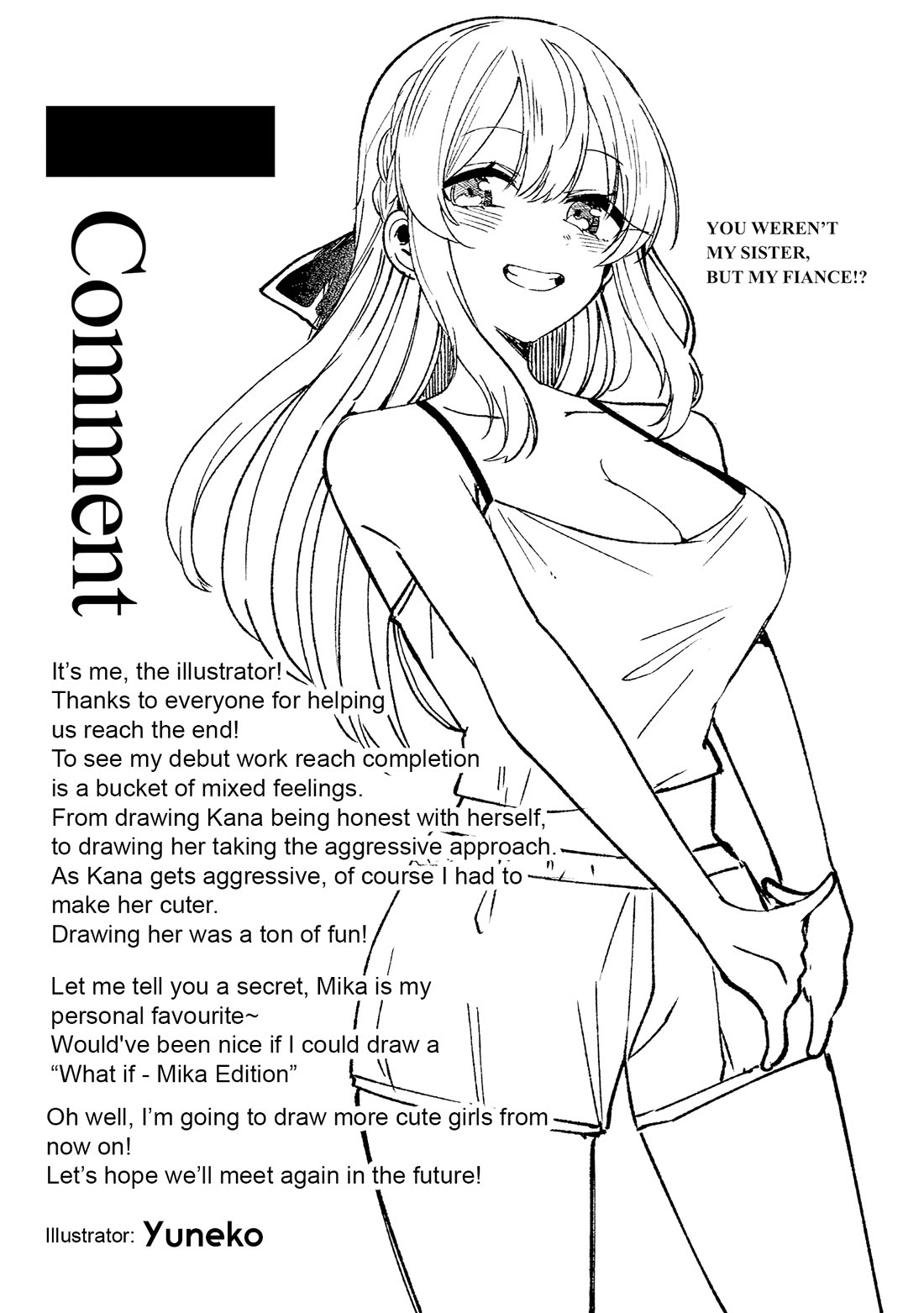 You Weren't My Sister, but My Fiancée?! chapter 30.1 page 15