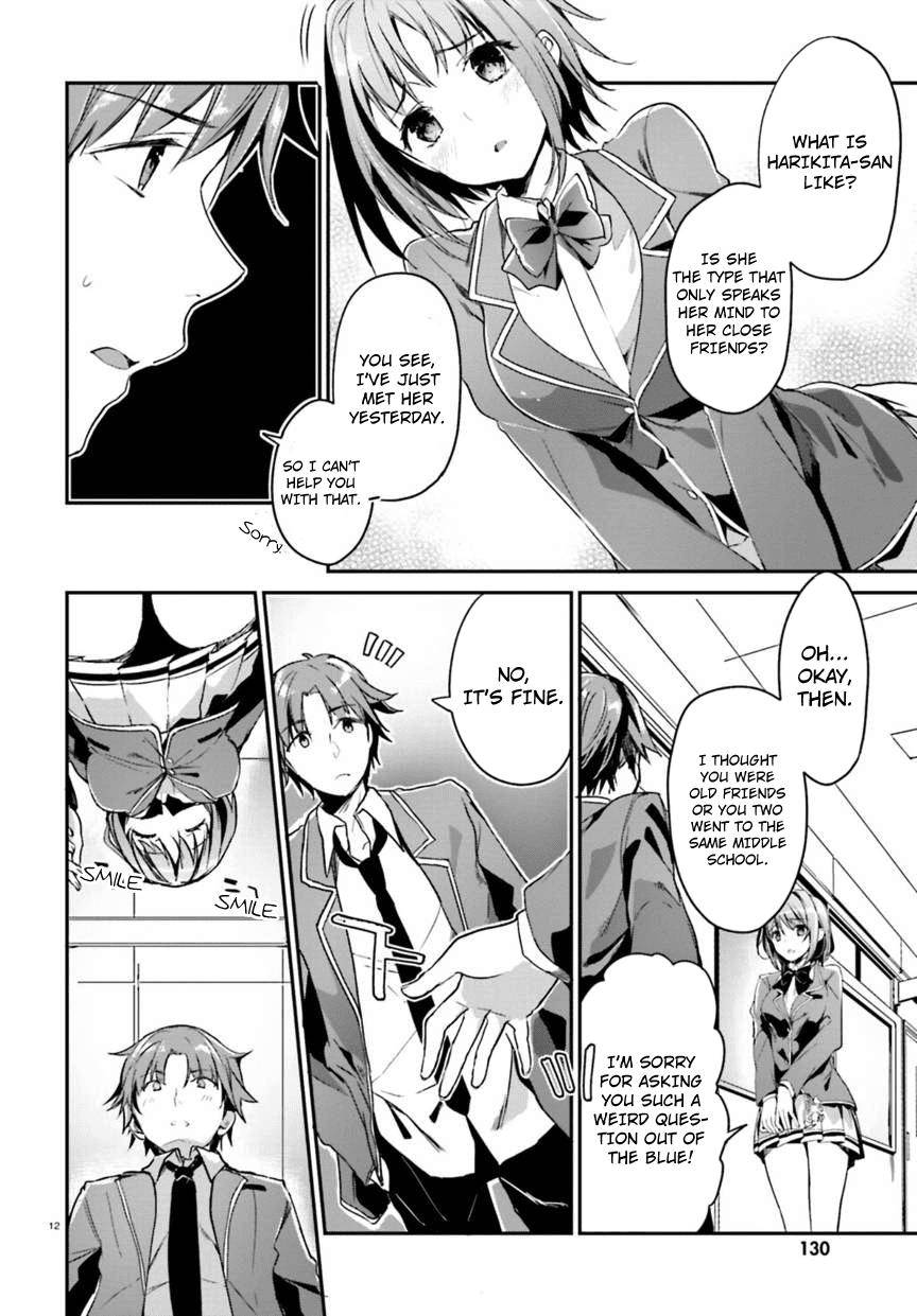 Youkoso Jitsuryoku Shijou Shugi no Kyoushitsu e chapter 2 page 12