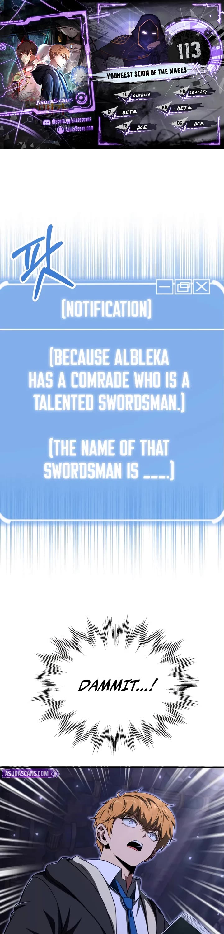 Youngest Son of the Renowned Magic Clan chapter 113 page 1