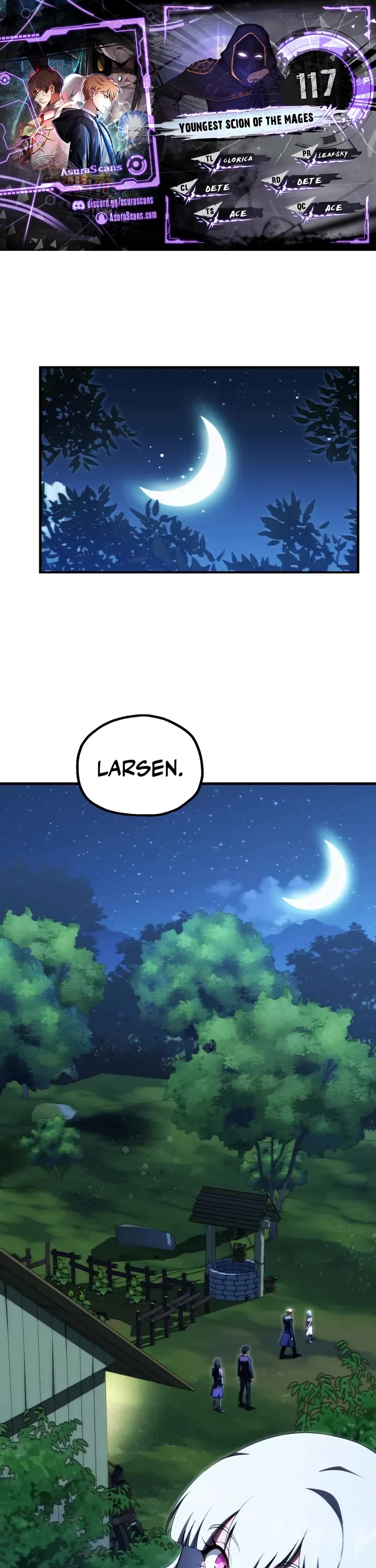 Youngest Son of the Renowned Magic Clan chapter 117 page 1