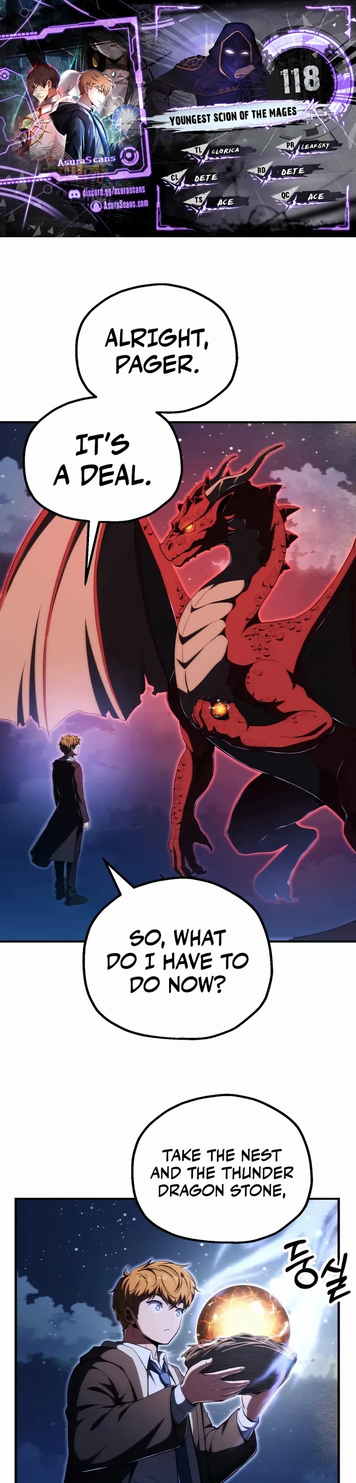 Youngest Son of the Renowned Magic Clan chapter 118 page 1