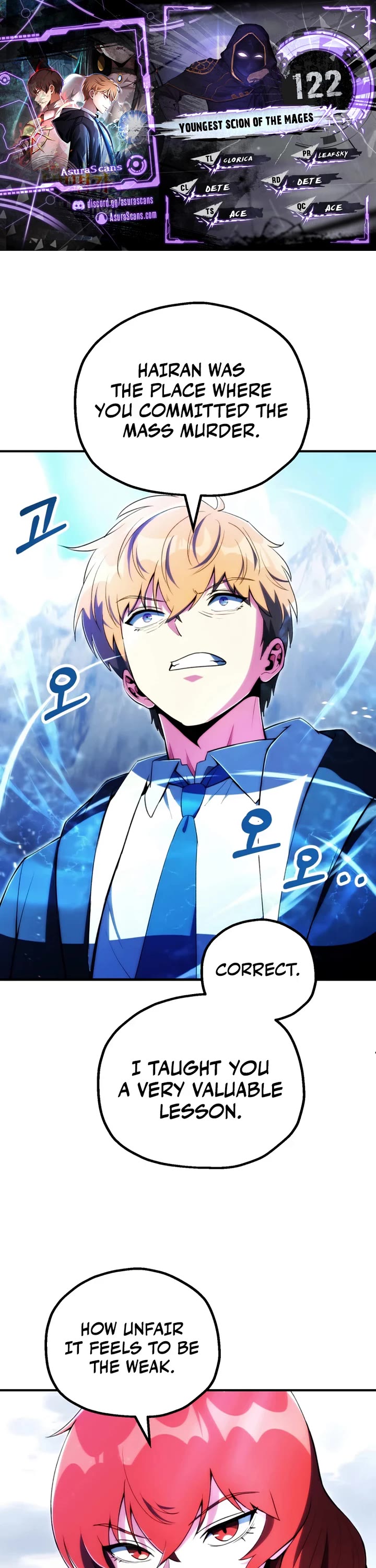 Youngest Son of the Renowned Magic Clan chapter 122 page 1