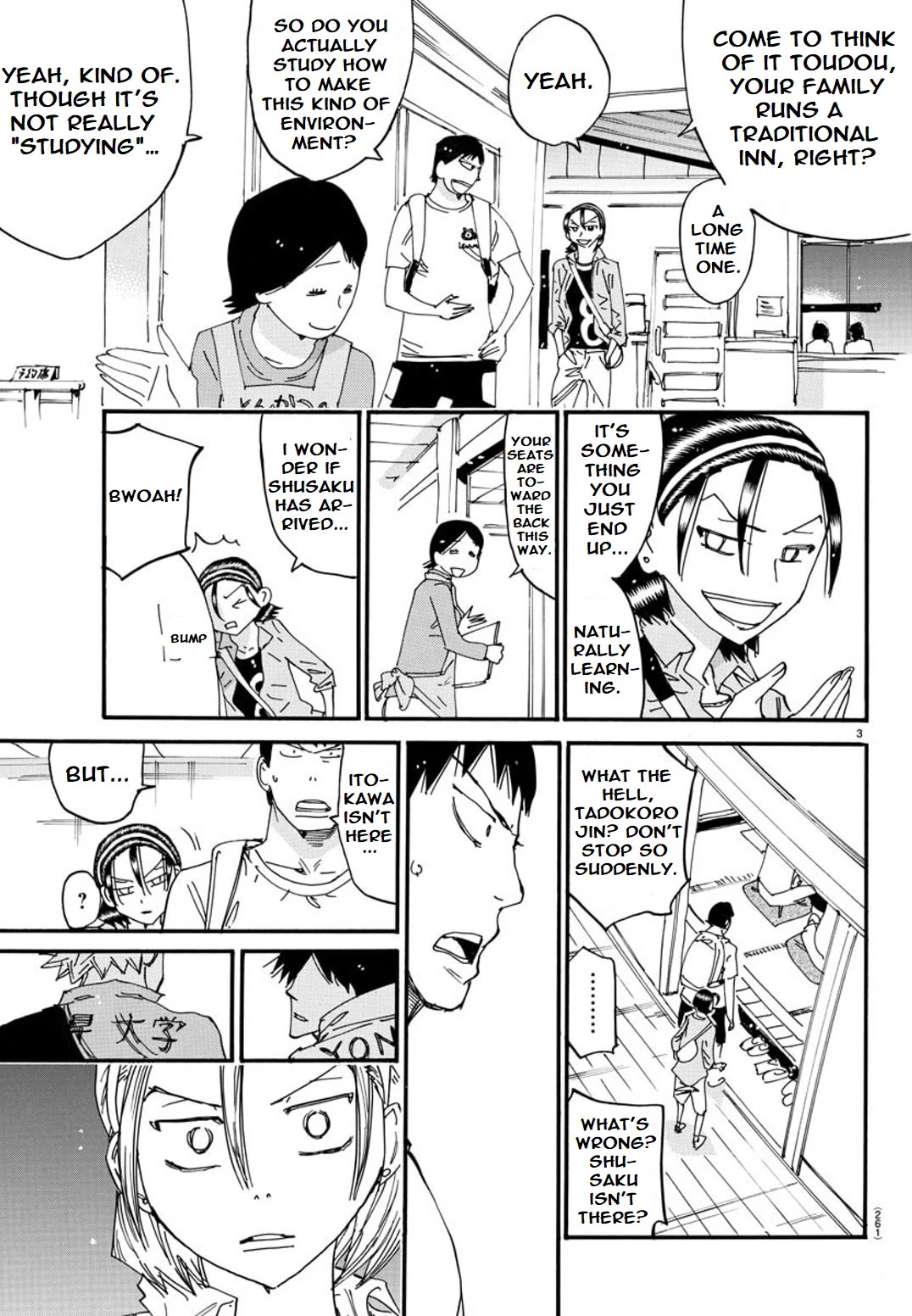 Yowamushi Pedal - Spare Bike chapter 122 page 4