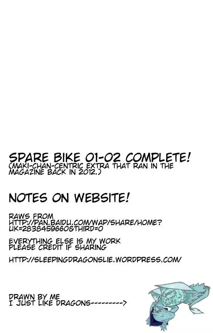 Yowamushi Pedal: Spare Bike chapter 4 page 13