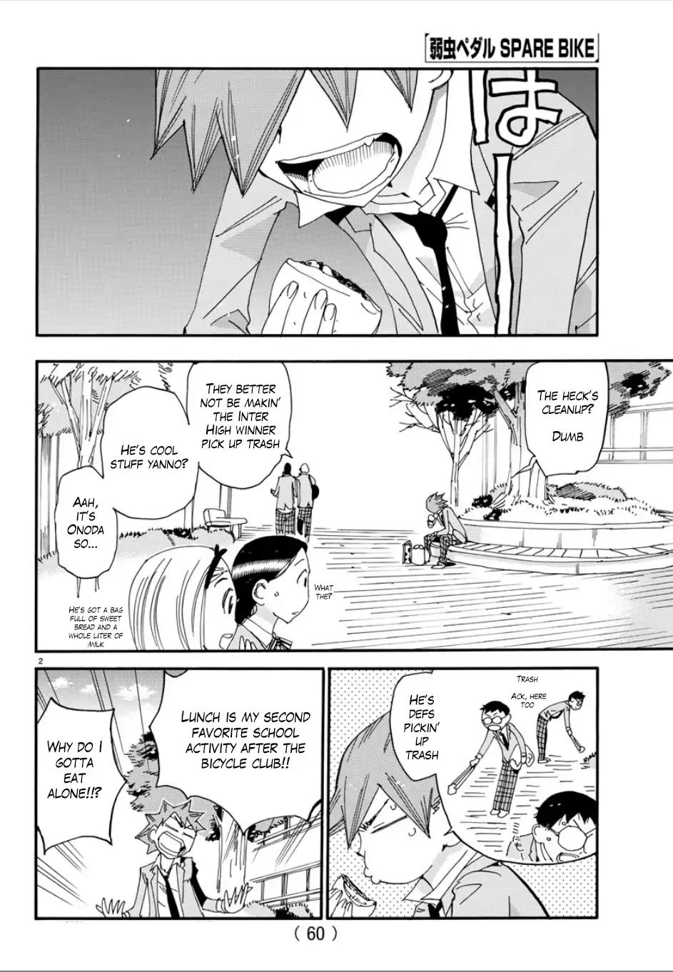 Yowamushi Pedal - Spare Bike chapter 55 page 3