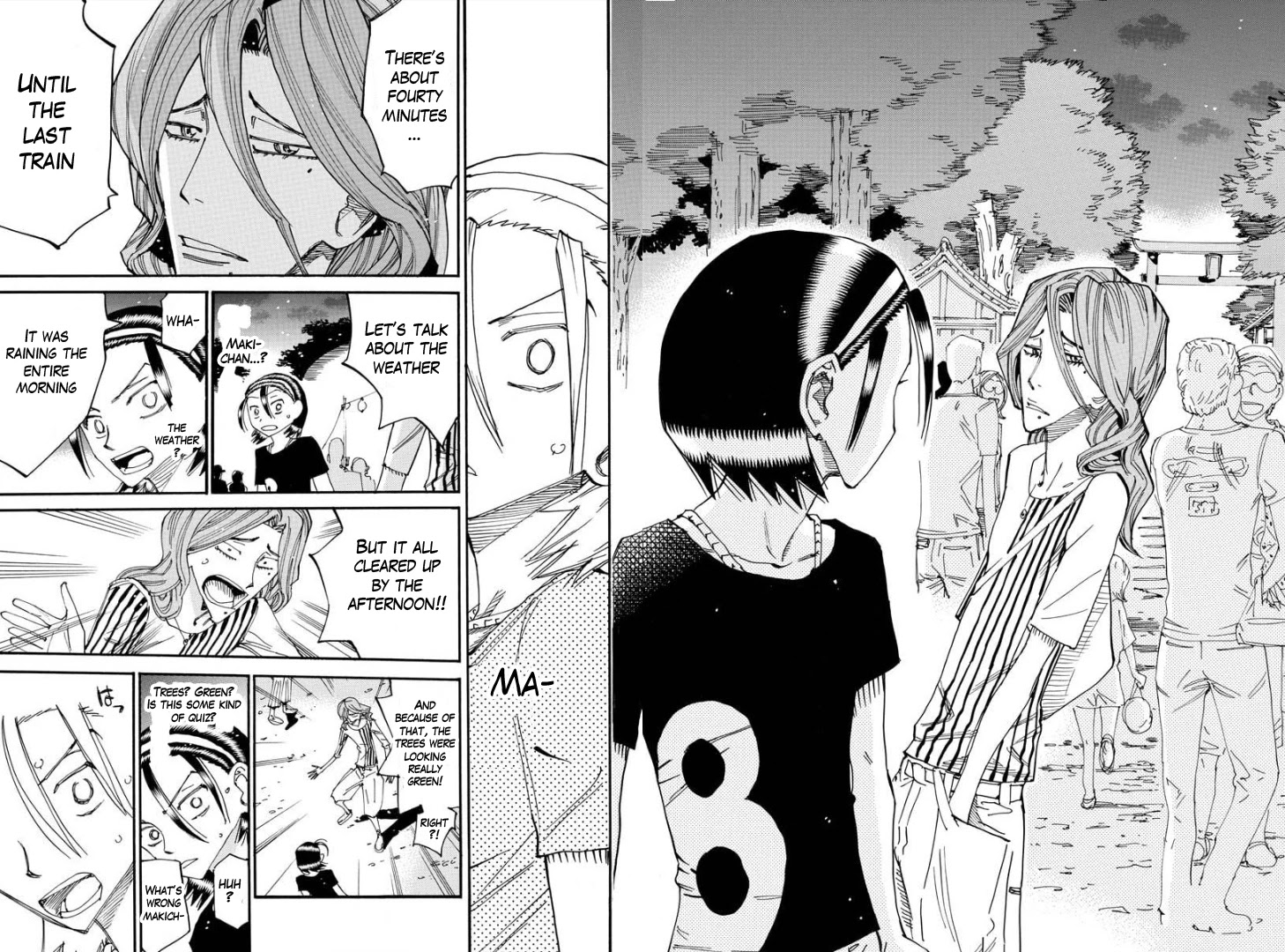 Yowamushi Pedal - Spare Bike chapter 83 page 11