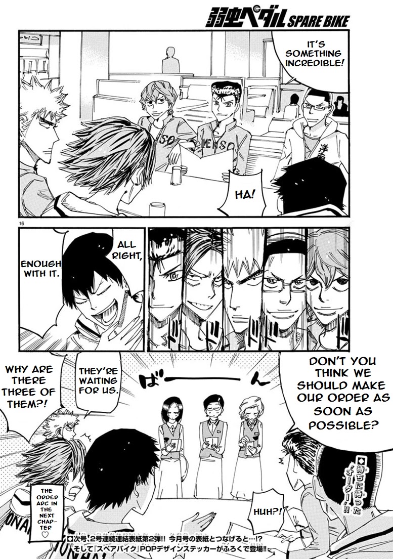 Yowamushi Pedal - Spare Bike chapter 87 page 18