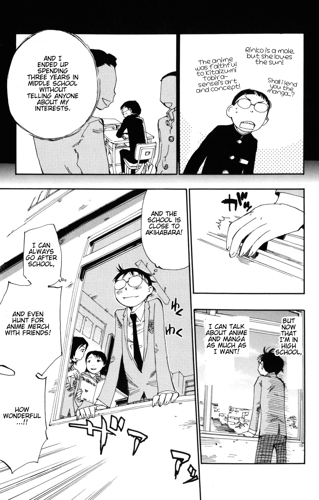 Yowamushi Pedal chapter 1 page 21