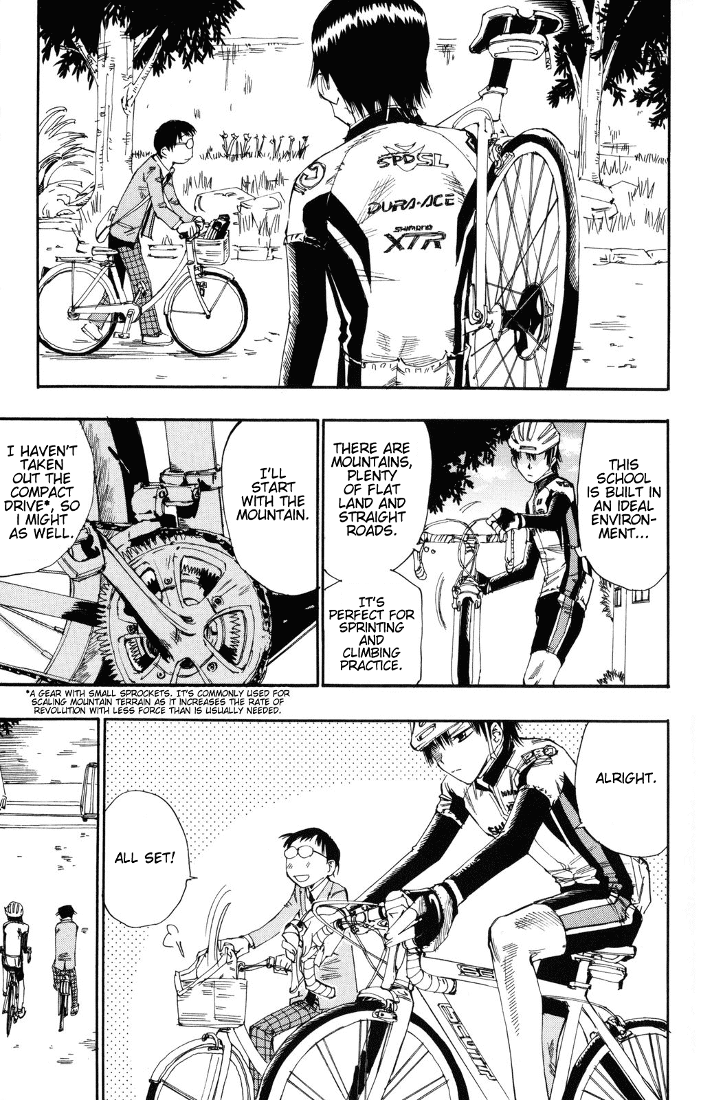 Yowamushi Pedal chapter 1 page 31