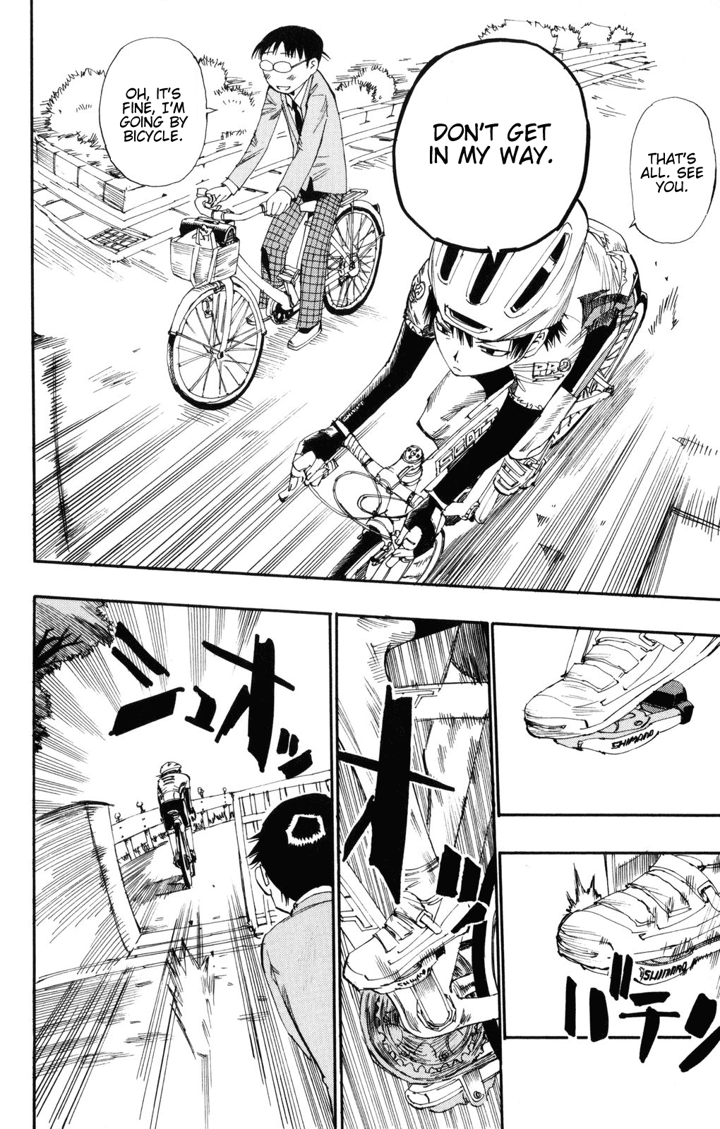 Yowamushi Pedal chapter 1 page 34