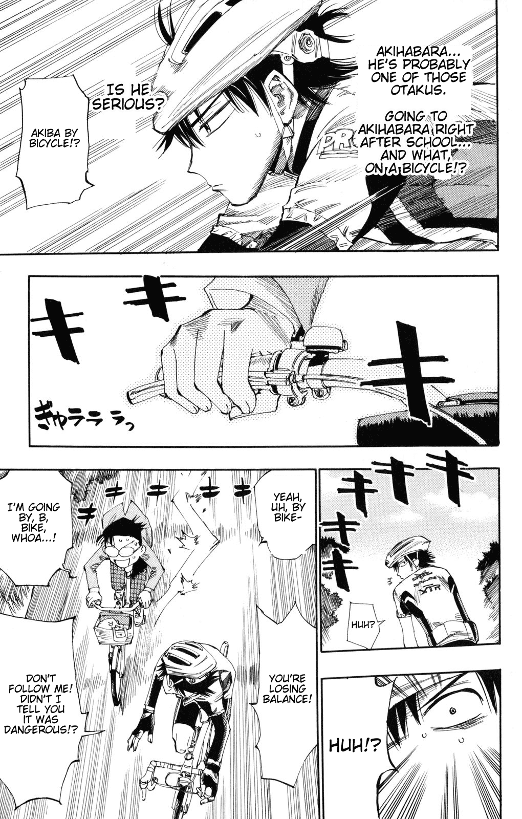 Yowamushi Pedal chapter 1 page 35