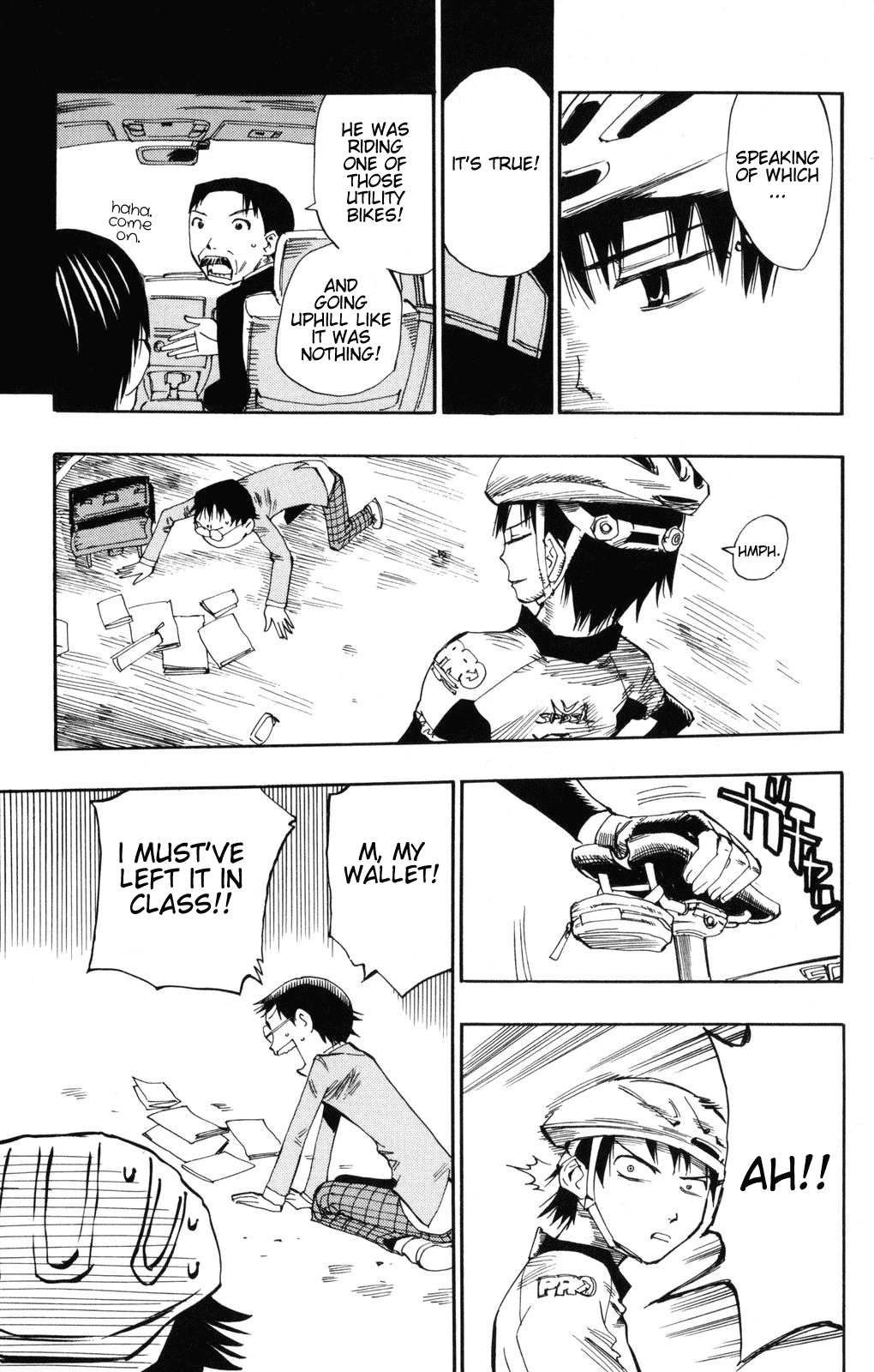 Yowamushi Pedal chapter 1 page 41