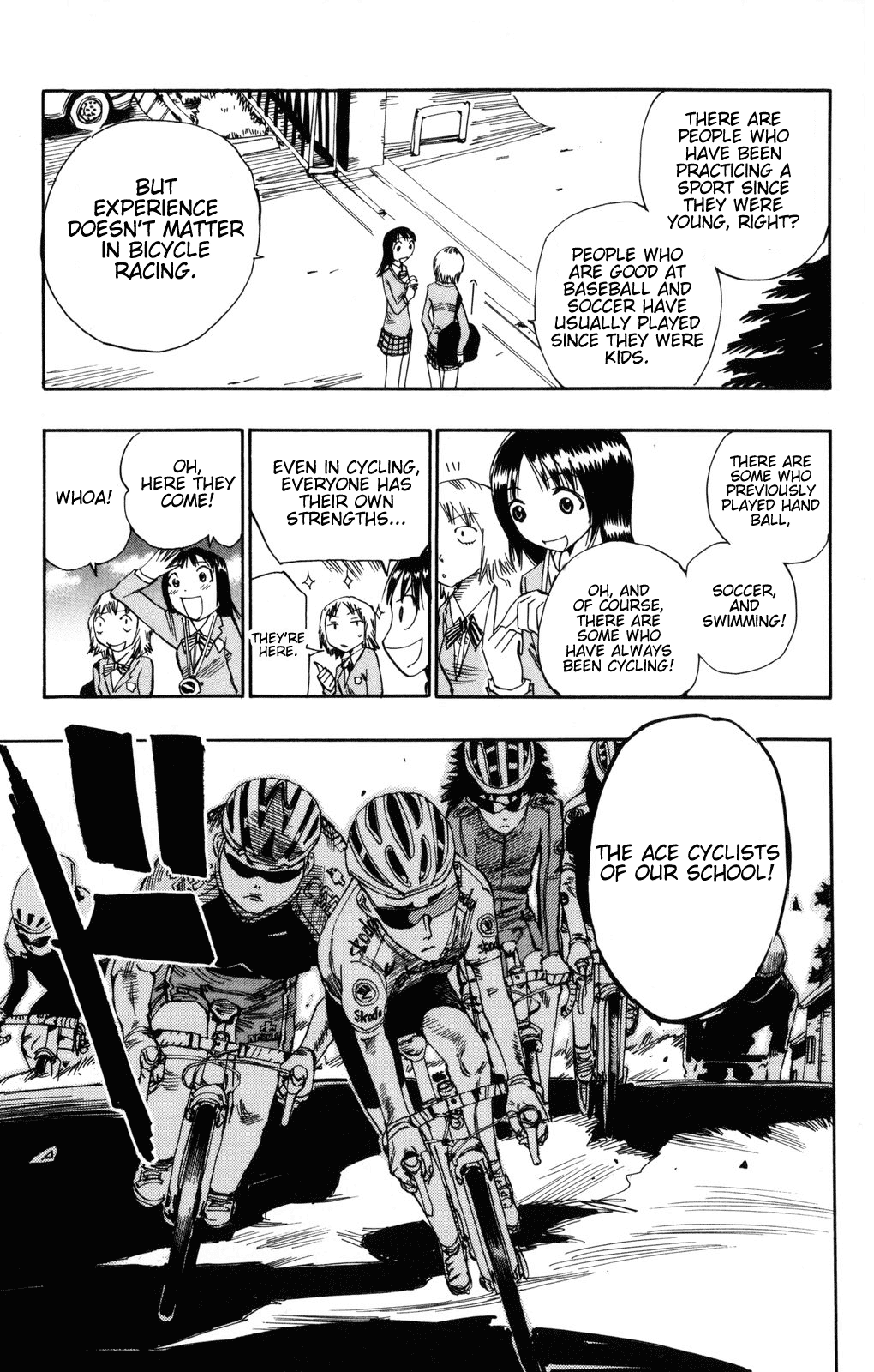 Yowamushi Pedal chapter 1 page 52