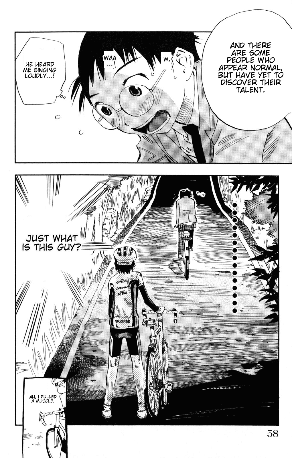 Yowamushi Pedal chapter 1 page 53