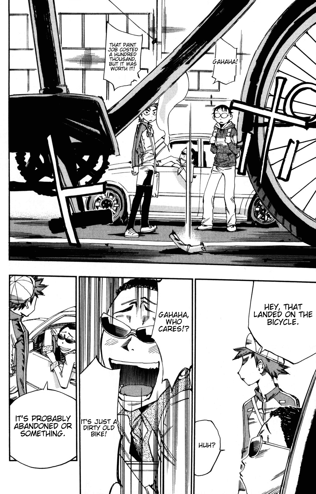 Yowamushi Pedal chapter 10 page 11