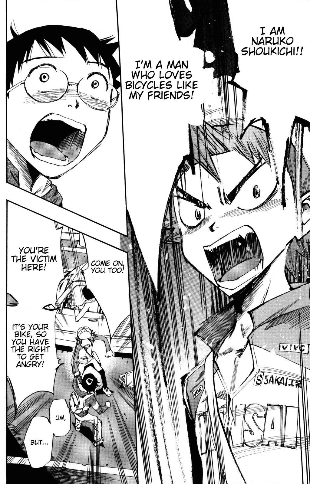 Yowamushi Pedal chapter 10 page 13