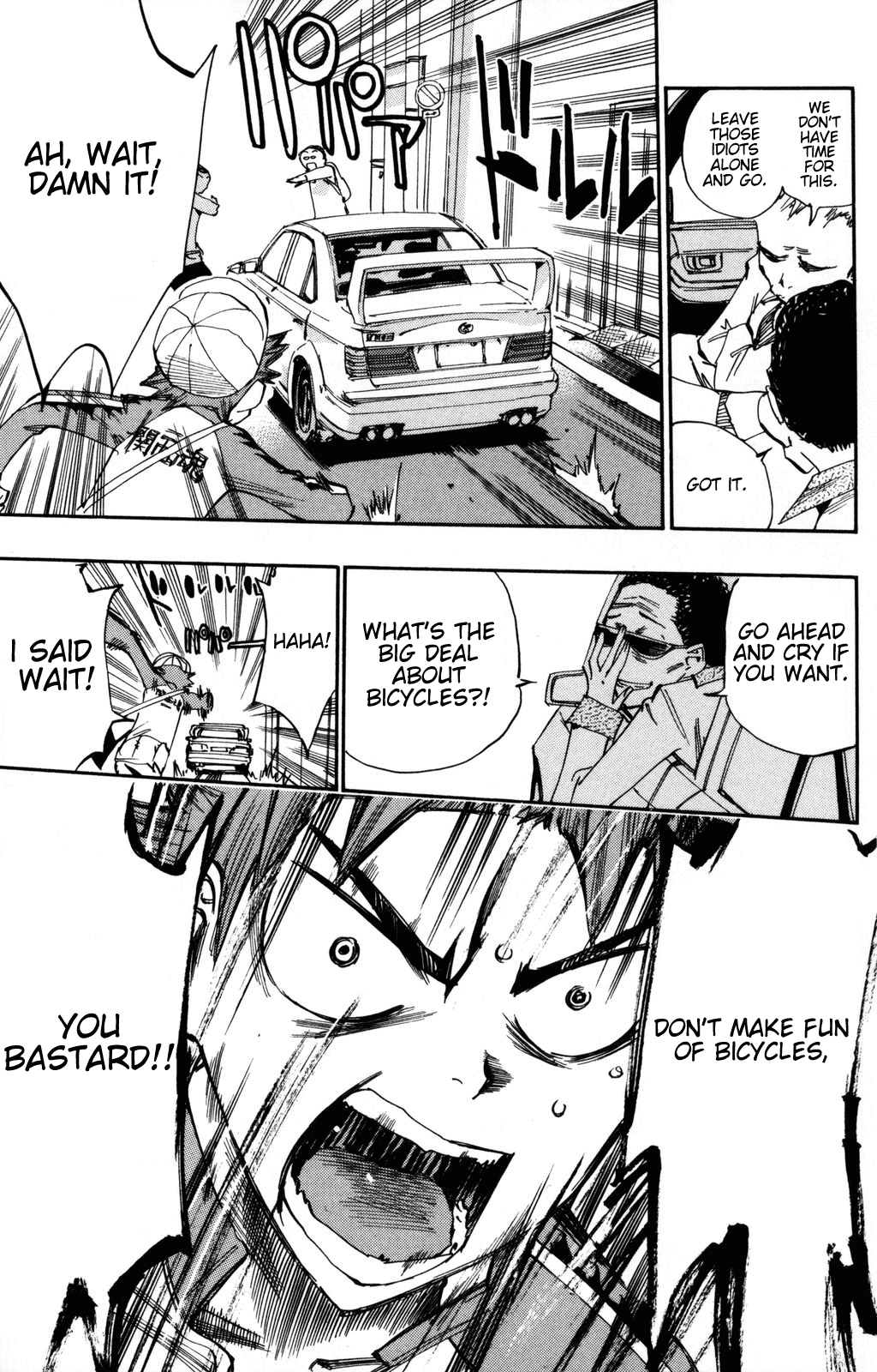 Yowamushi Pedal chapter 10 page 14