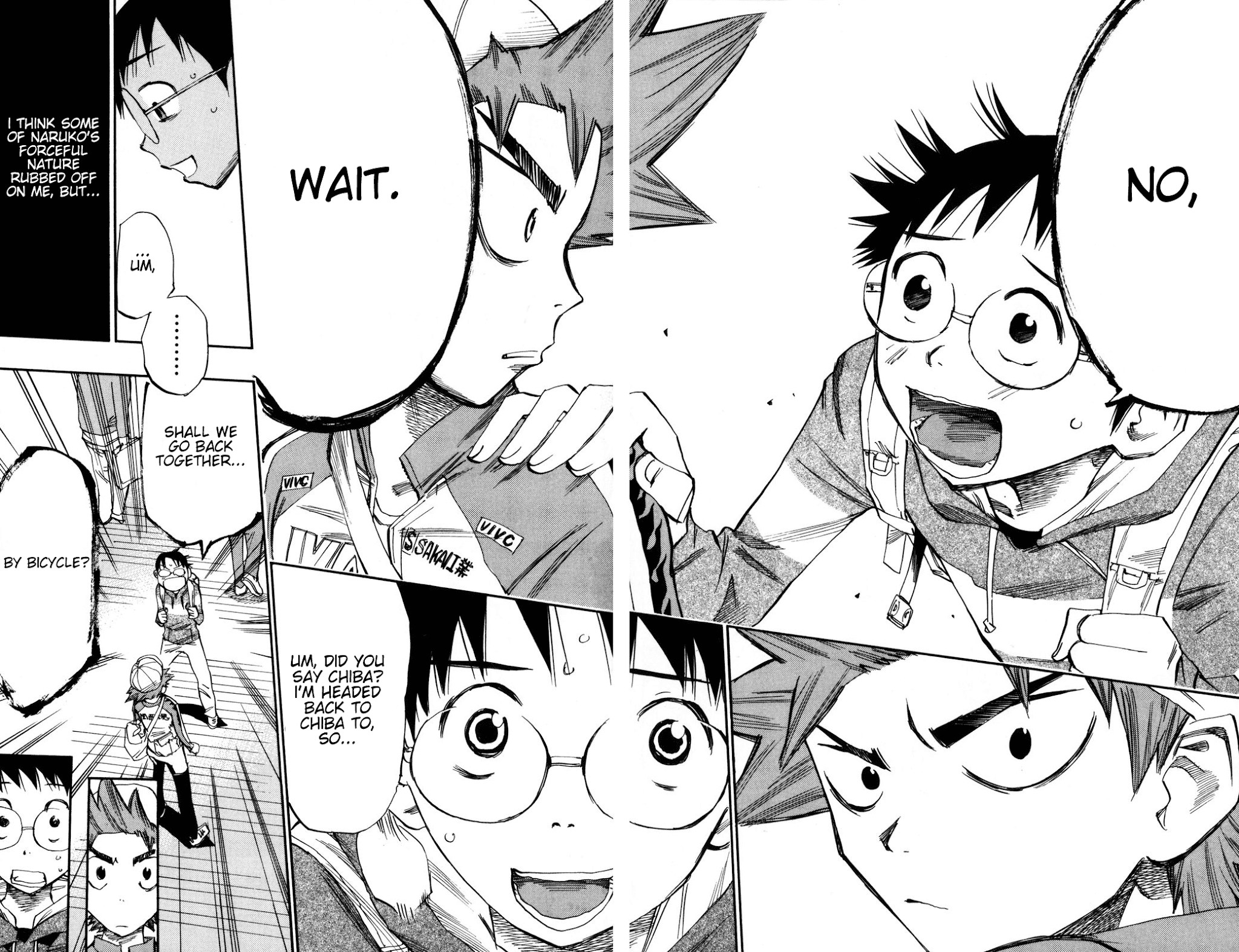 Yowamushi Pedal chapter 10 page 17