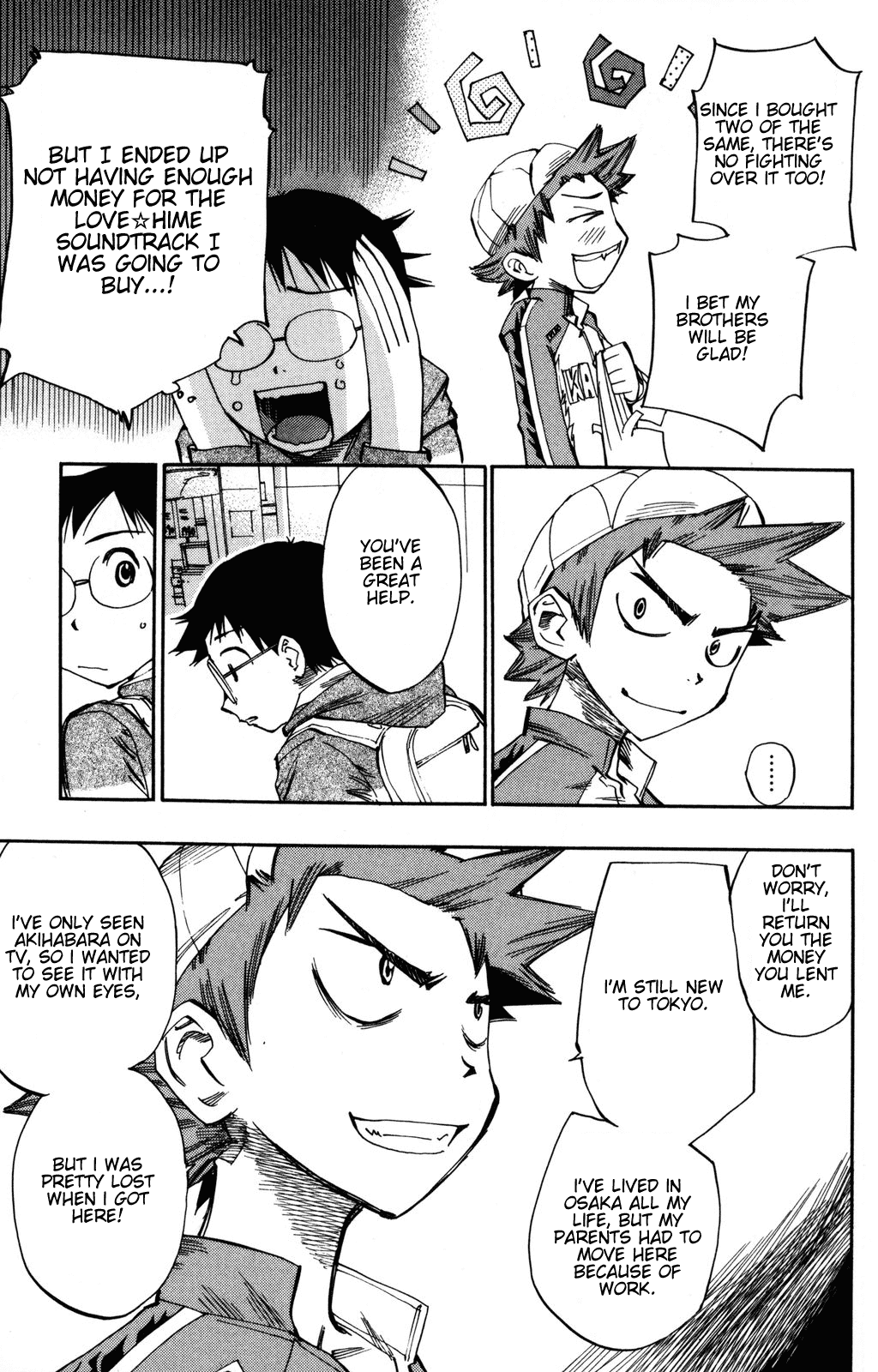 Yowamushi Pedal chapter 10 page 4